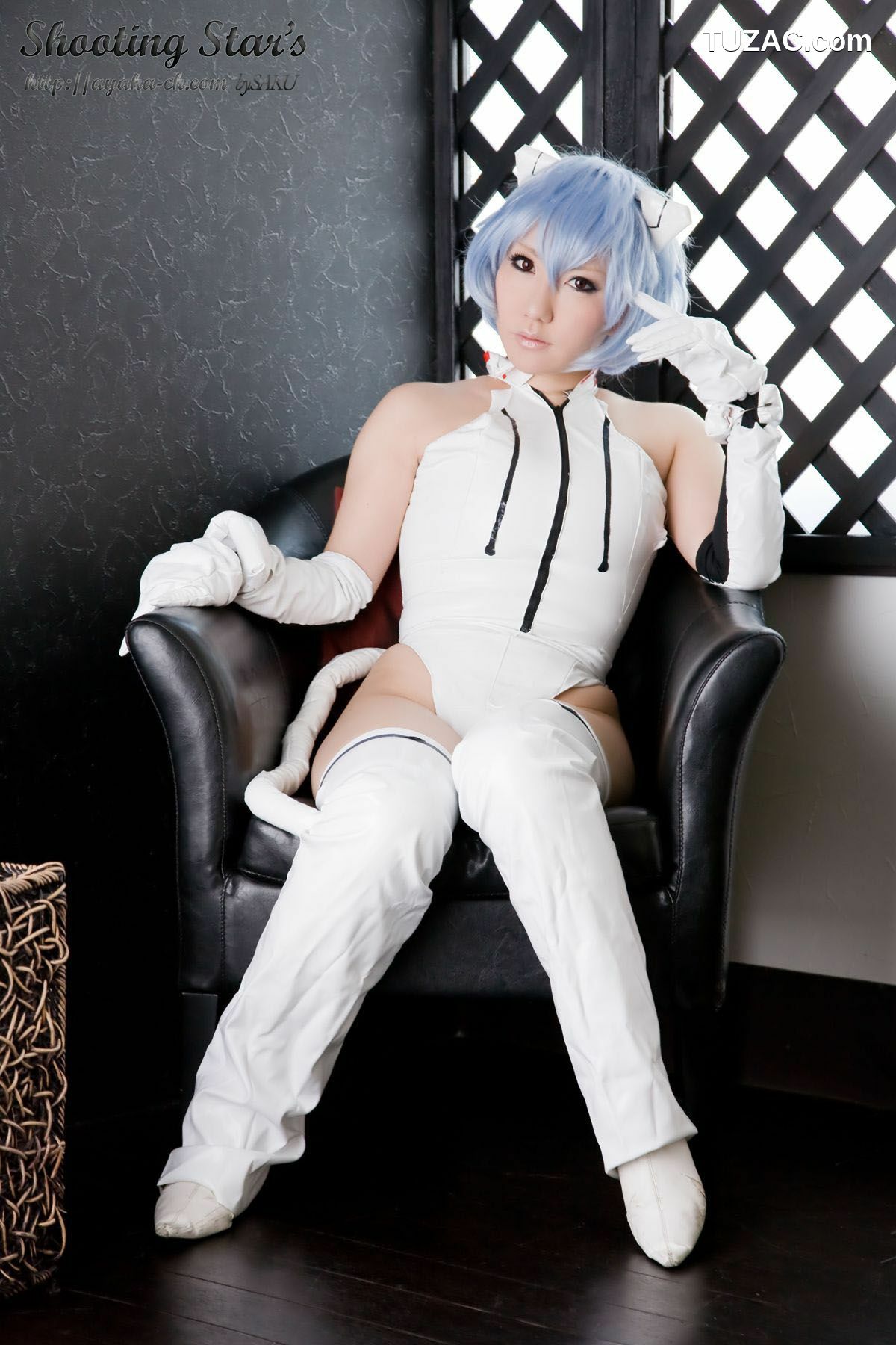 日本CosPlay_绫香 (Saku サク) 《新世紀エヴァンゲリオン》Rei Ayanami 写真集