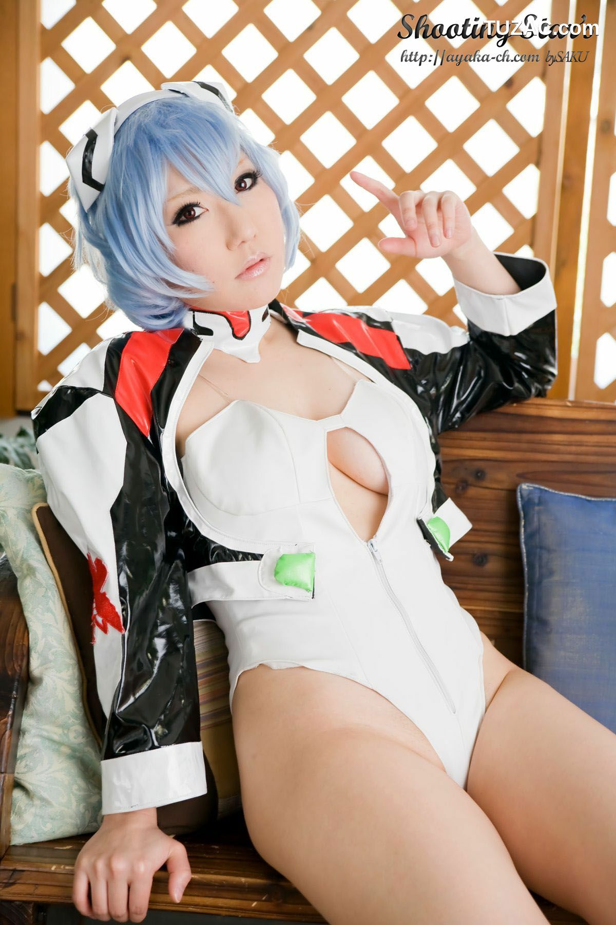 日本CosPlay_绫香 (Saku サク) 《新世紀エヴァンゲリオン》Rei Ayanami 写真集