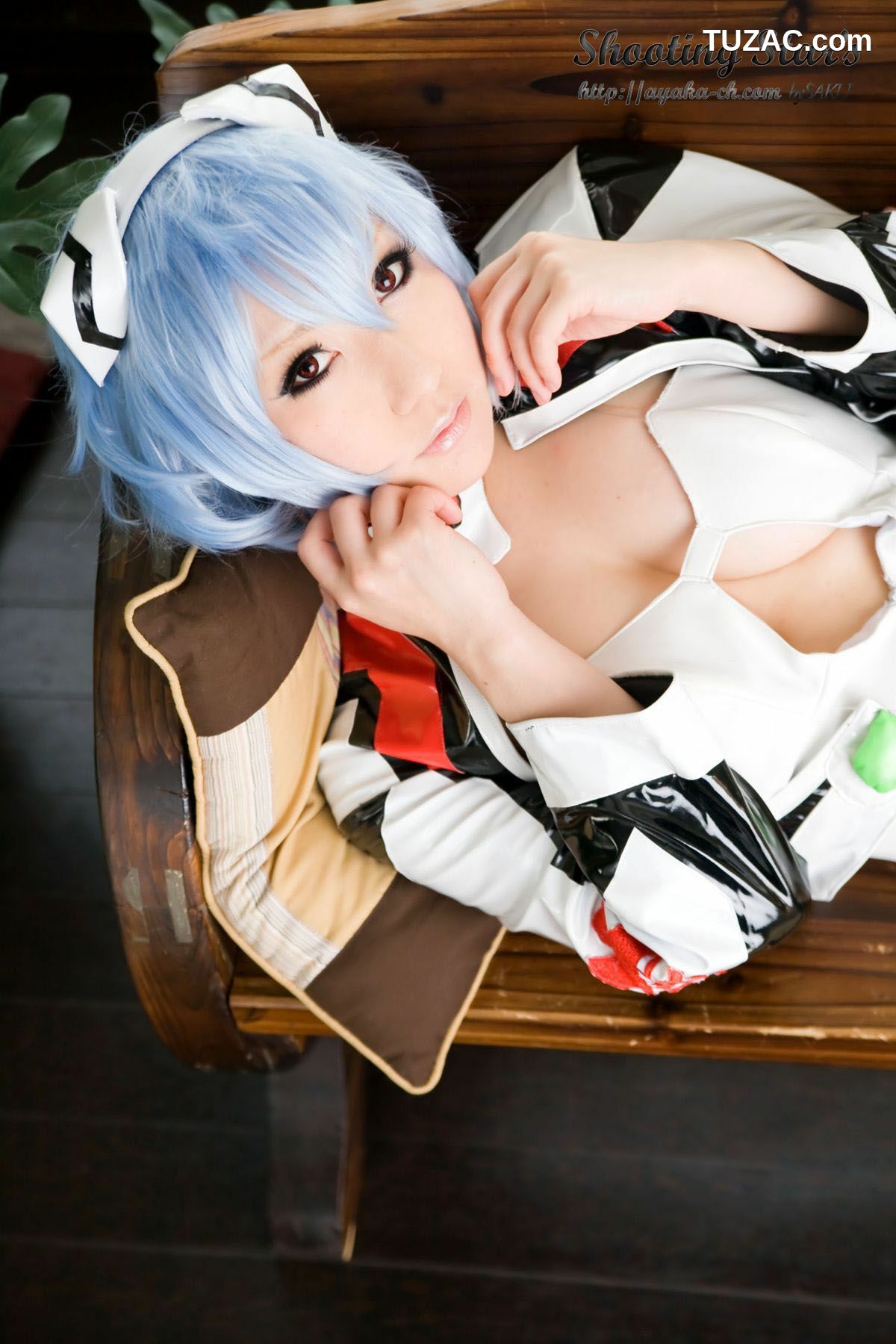 日本CosPlay_绫香 (Saku サク) 《新世紀エヴァンゲリオン》Rei Ayanami 写真集