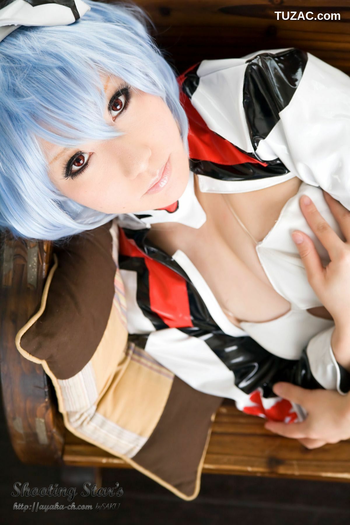 日本CosPlay_绫香 (Saku サク) 《新世紀エヴァンゲリオン》Rei Ayanami 写真集