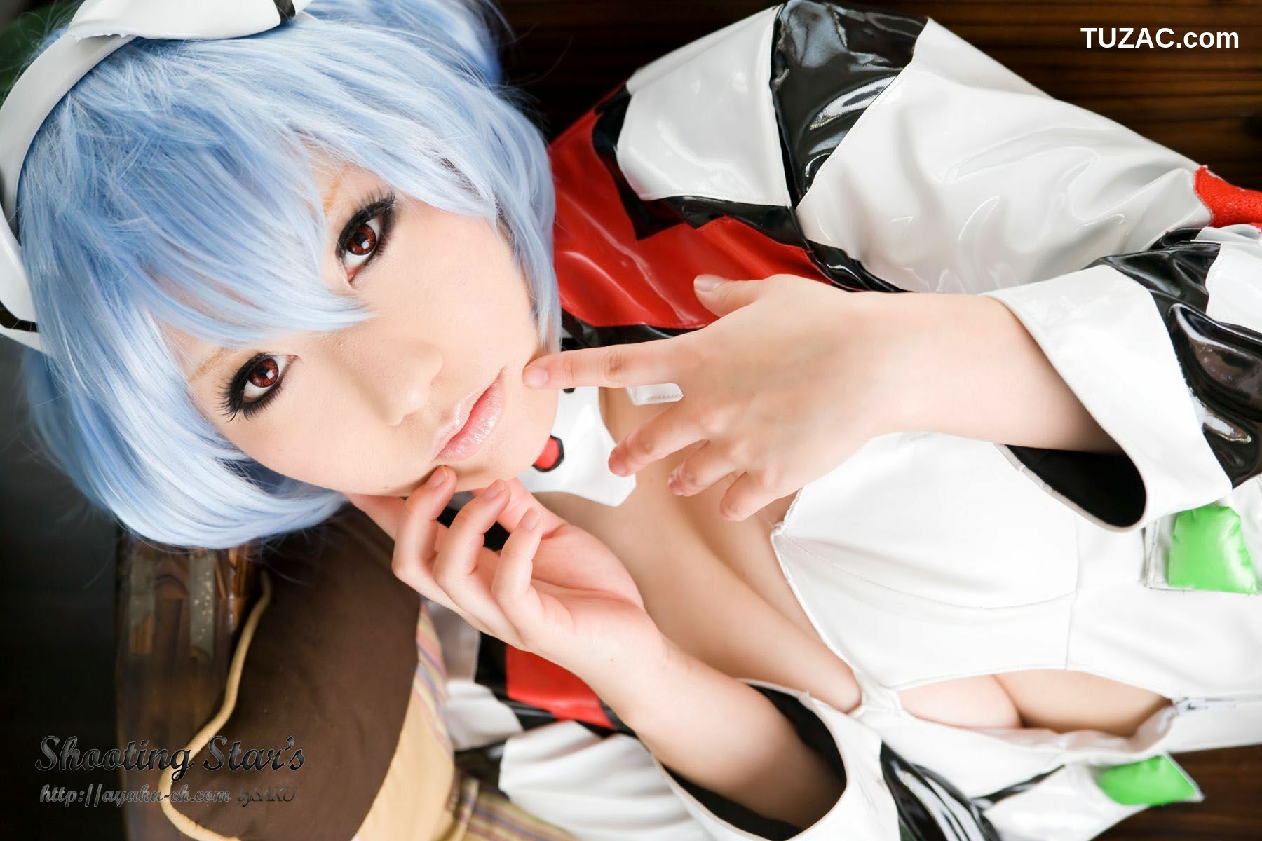 日本CosPlay_绫香 (Saku サク) 《新世紀エヴァンゲリオン》Rei Ayanami 写真集