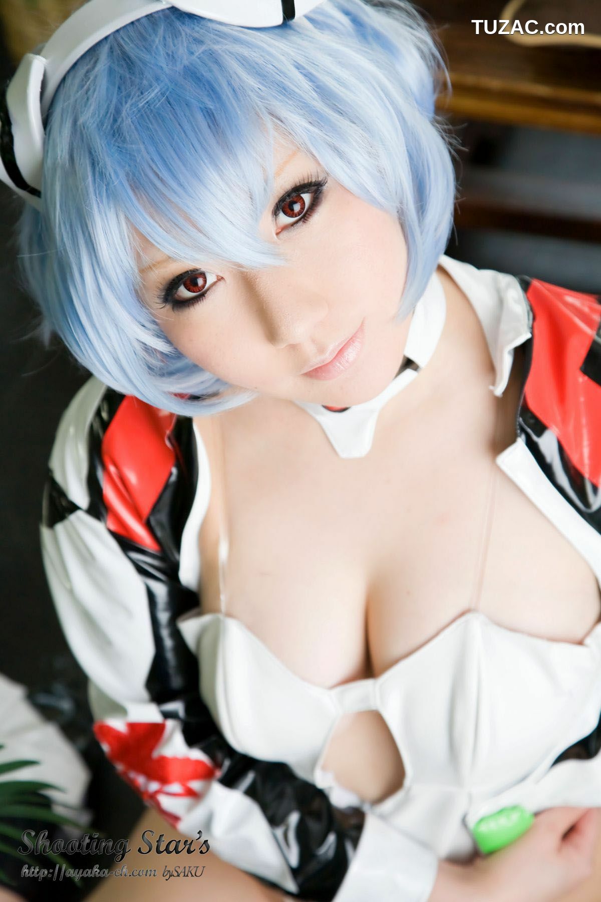 日本CosPlay_绫香 (Saku サク) 《新世紀エヴァンゲリオン》Rei Ayanami 写真集