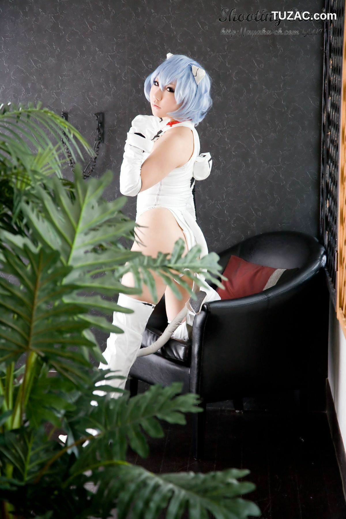 日本CosPlay_绫香 (Saku サク) 《新世紀エヴァンゲリオン》Rei Ayanami 写真集