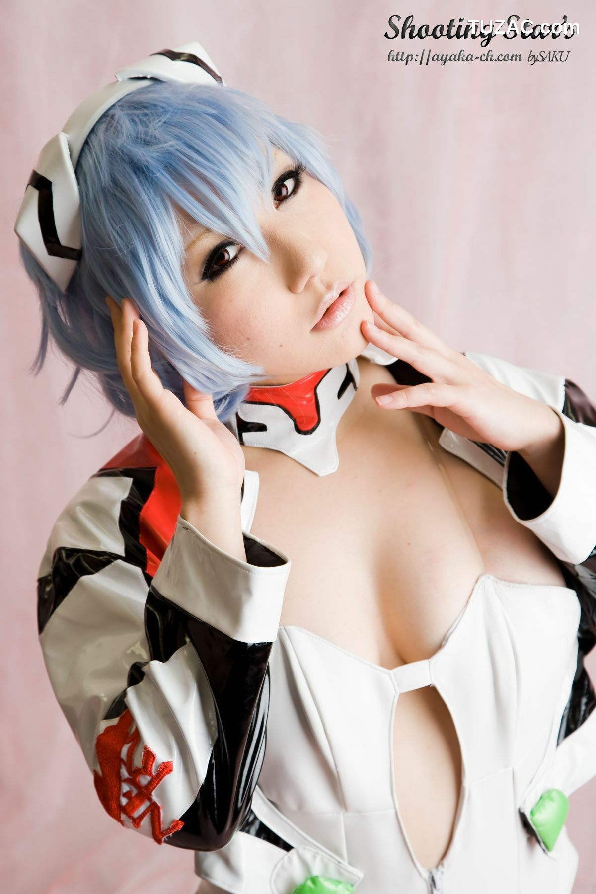 日本CosPlay_绫香 (Saku サク) 《新世紀エヴァンゲリオン》Rei Ayanami 写真集
