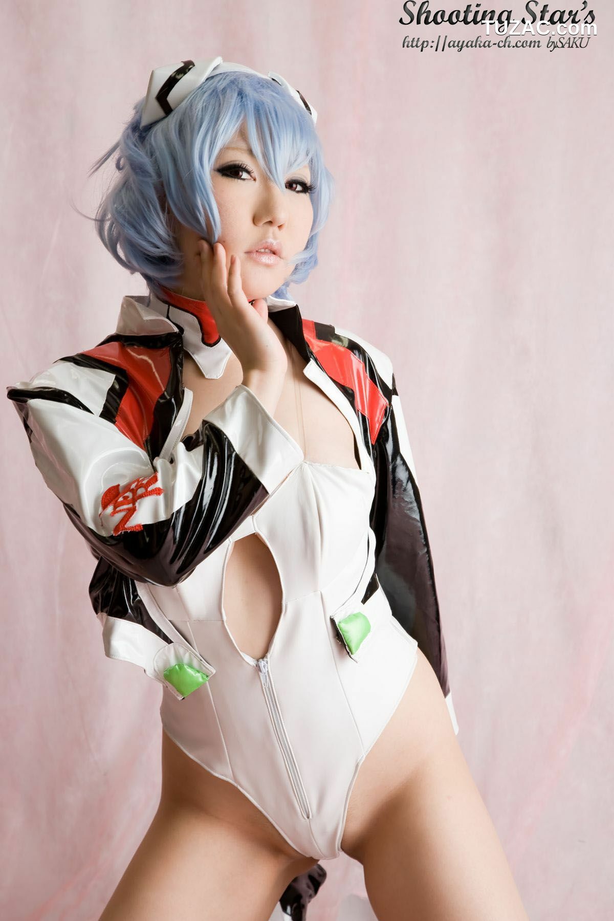 日本CosPlay_绫香 (Saku サク) 《新世紀エヴァンゲリオン》Rei Ayanami 写真集