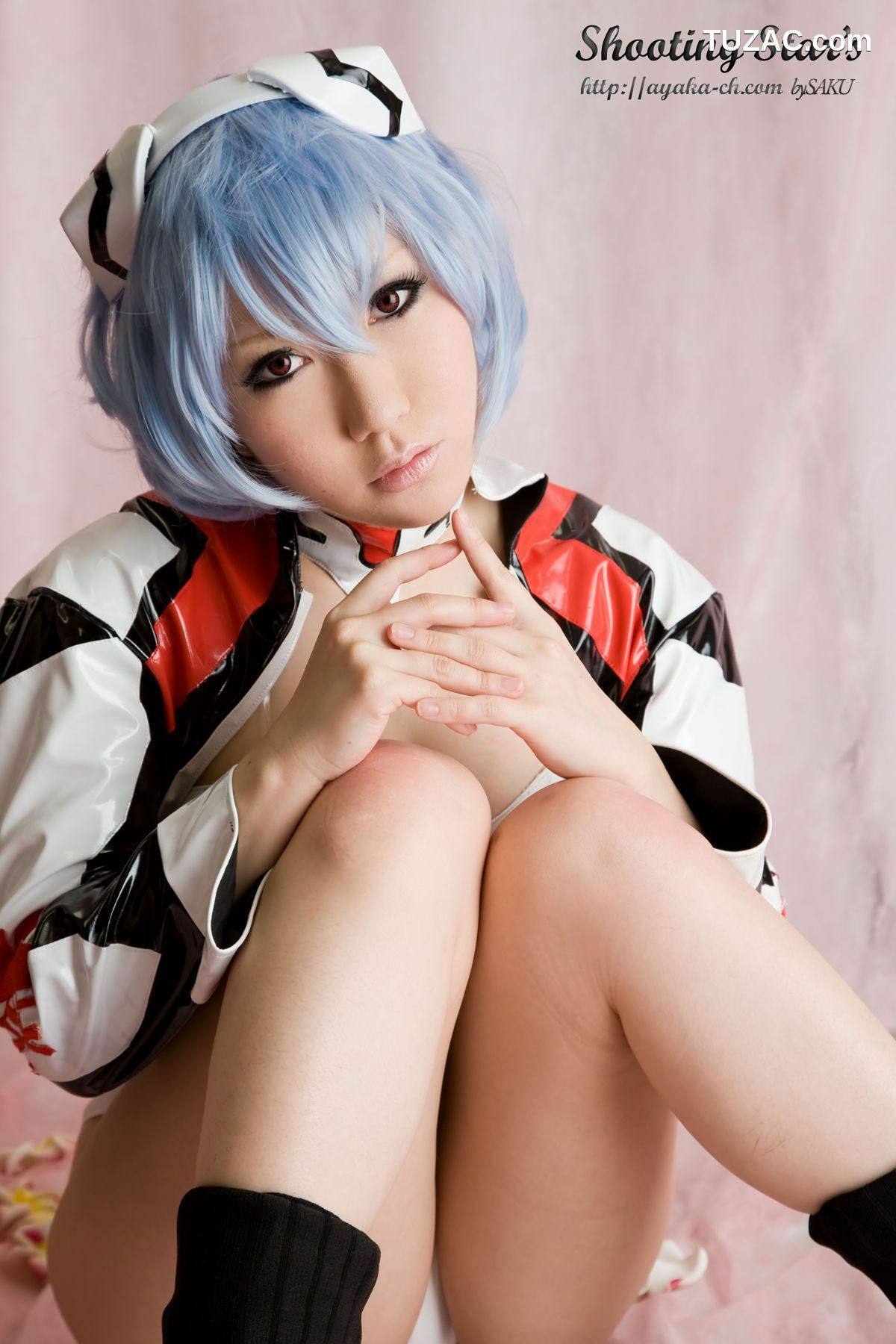 日本CosPlay_绫香 (Saku サク) 《新世紀エヴァンゲリオン》Rei Ayanami 写真集