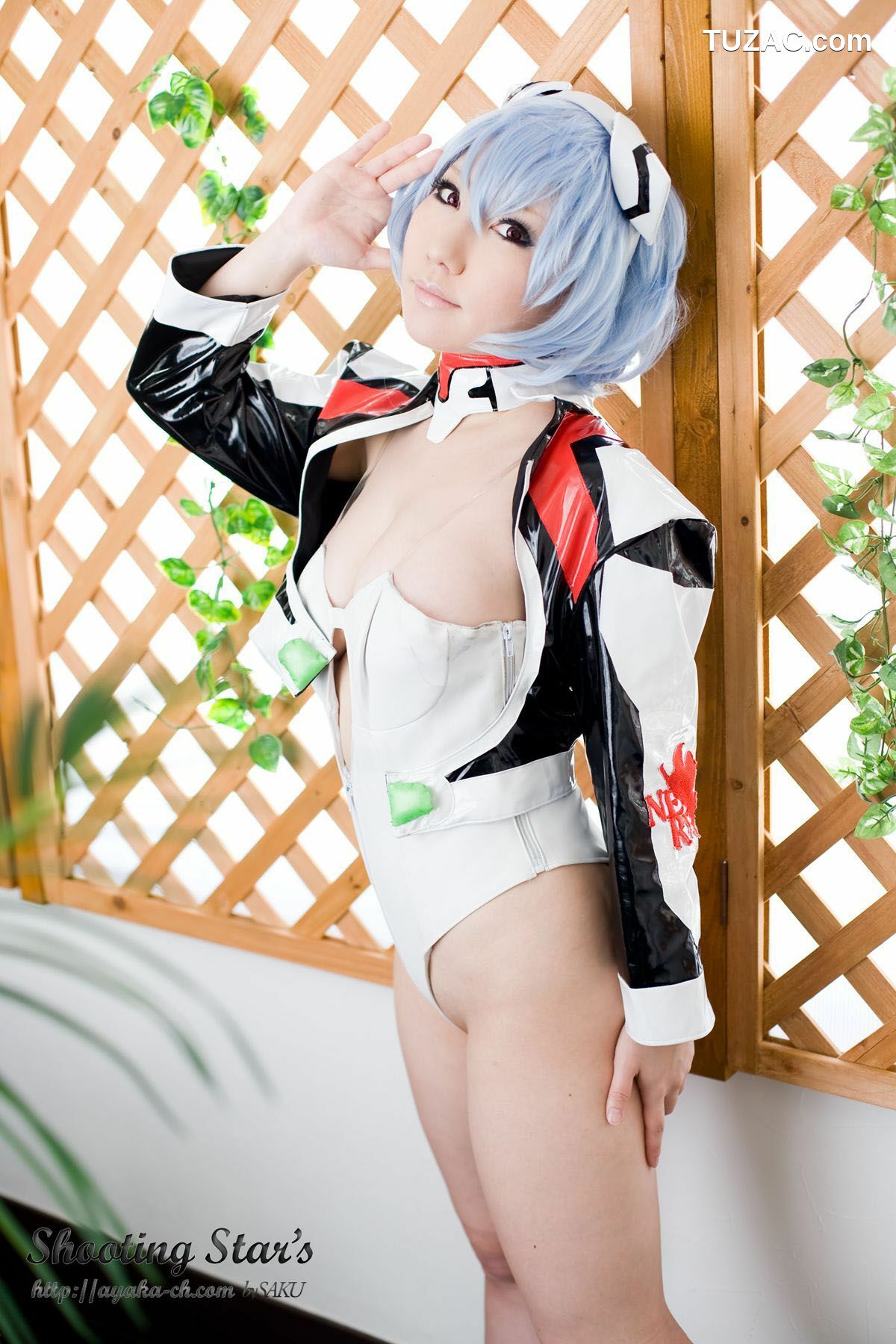 日本CosPlay_绫香 (Saku サク) 《新世紀エヴァンゲリオン》Rei Ayanami 写真集