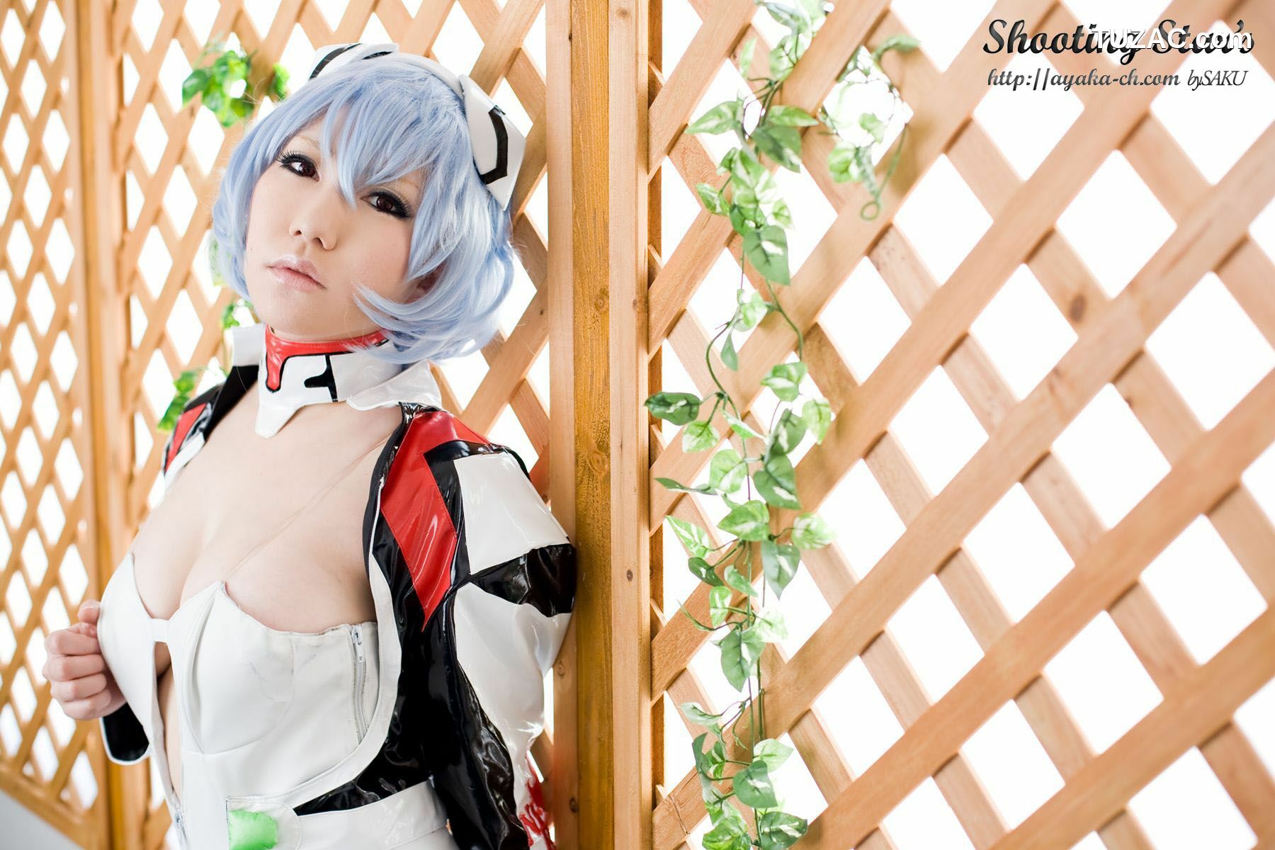 日本CosPlay_绫香 (Saku サク) 《新世紀エヴァンゲリオン》Rei Ayanami 写真集