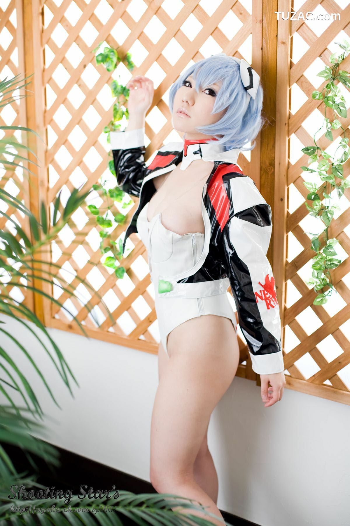 日本CosPlay_绫香 (Saku サク) 《新世紀エヴァンゲリオン》Rei Ayanami 写真集