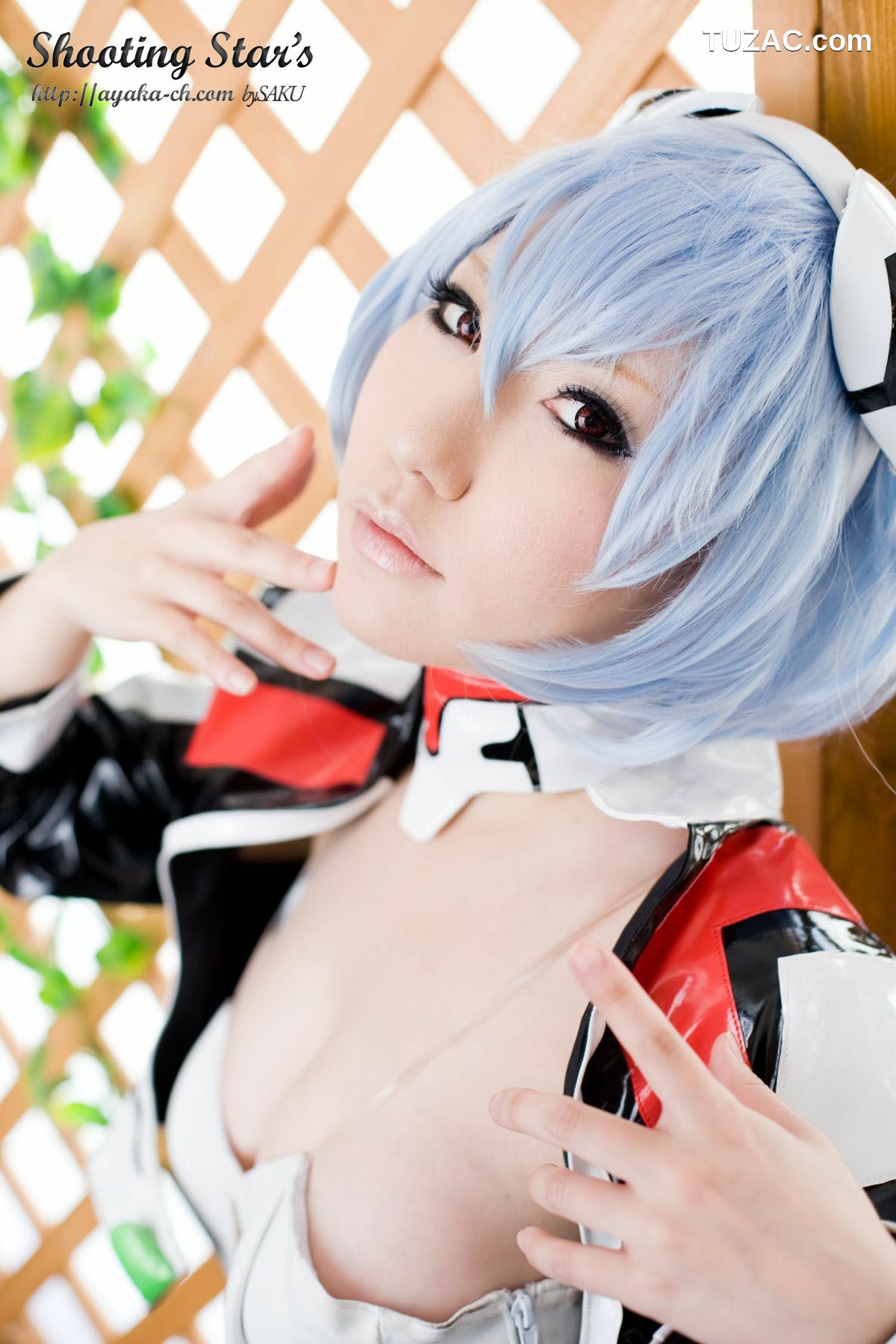日本CosPlay_绫香 (Saku サク) 《新世紀エヴァンゲリオン》Rei Ayanami 写真集