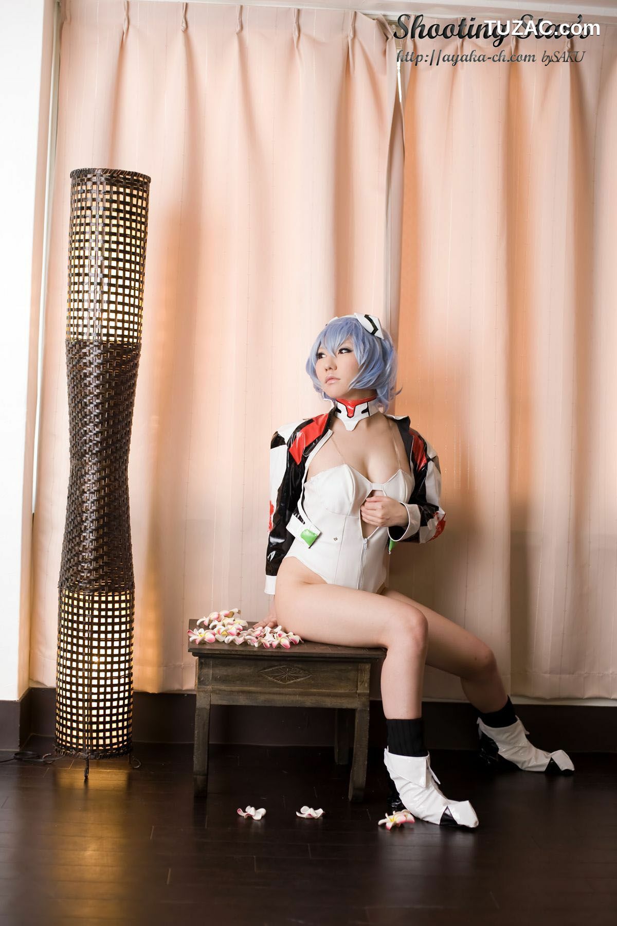 日本CosPlay_绫香 (Saku サク) 《新世紀エヴァンゲリオン》Rei Ayanami 写真集