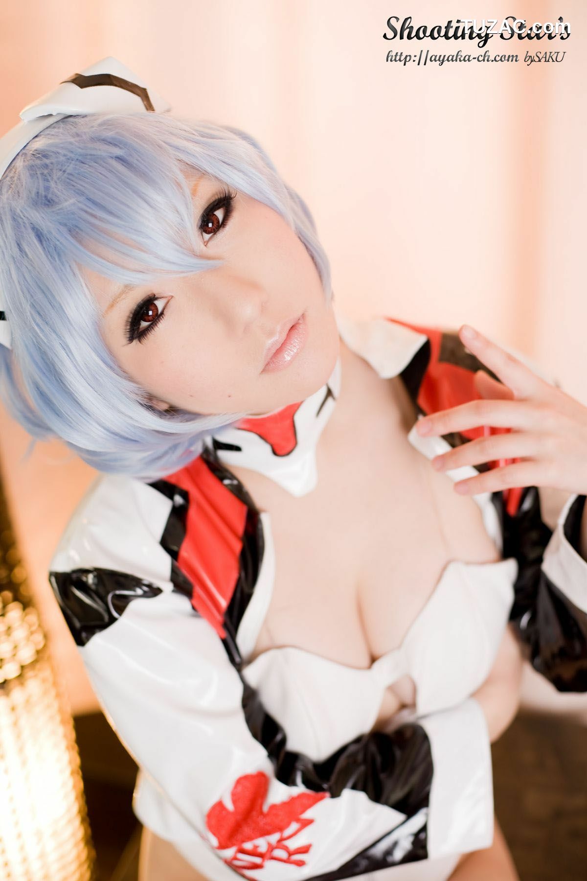 日本CosPlay_绫香 (Saku サク) 《新世紀エヴァンゲリオン》Rei Ayanami 写真集