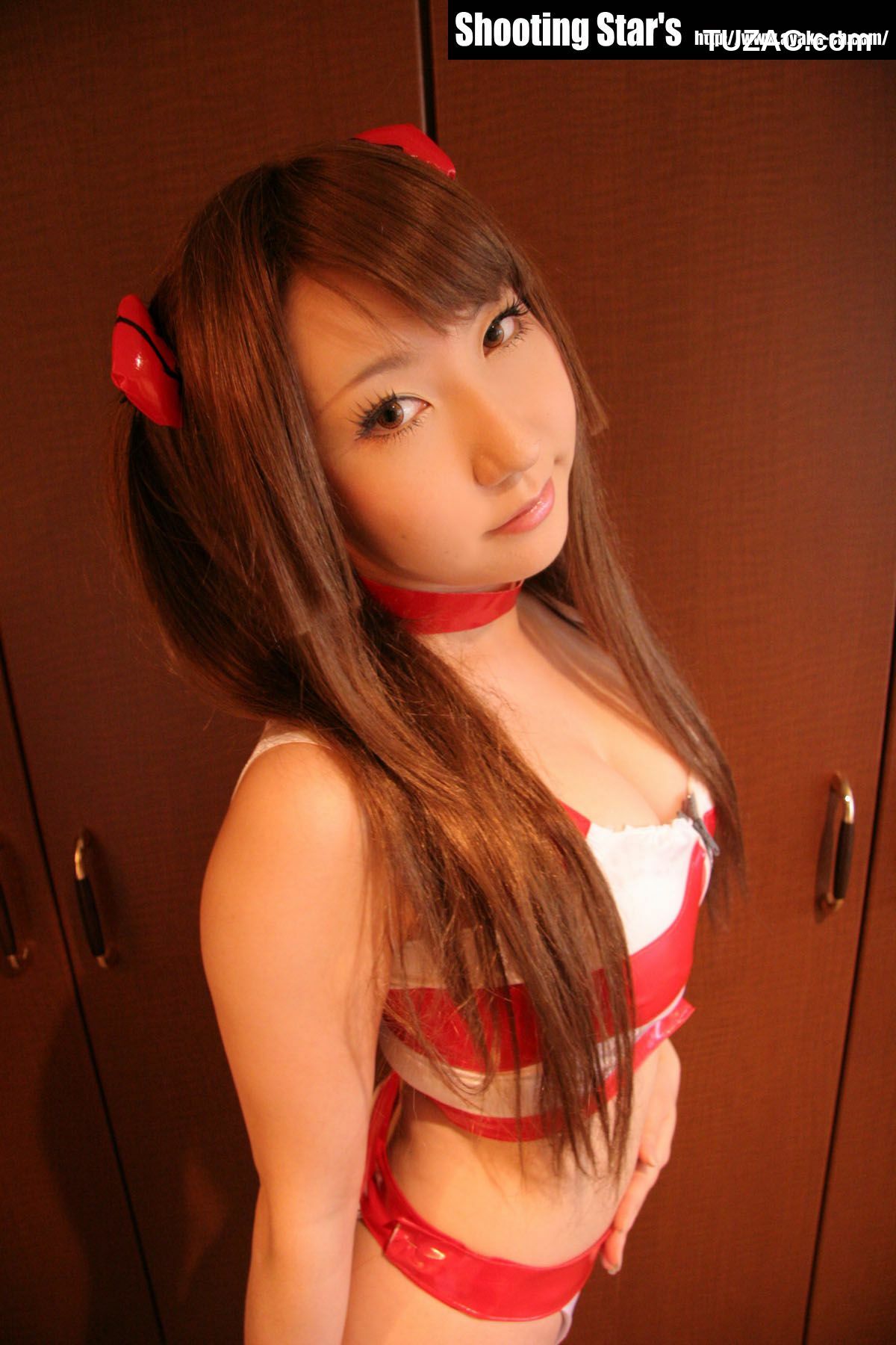 日本CosPlay_绫香 (Saku サク) 《新世紀エヴァンゲリオン》Souryuu Asuka Langley 惣流·アスカ·ラングレー 写真集[93P]
