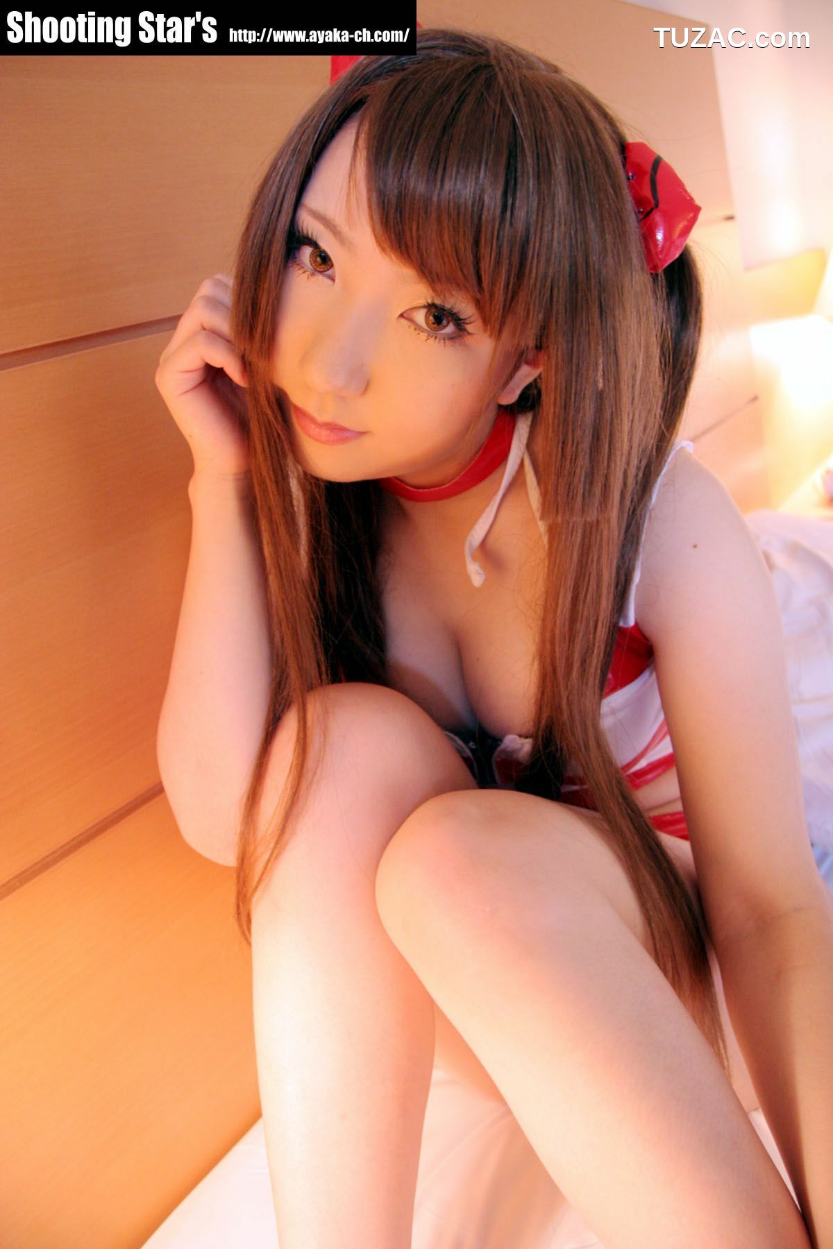 日本CosPlay_绫香 (Saku サク) 《新世紀エヴァンゲリオン》Souryuu Asuka Langley 惣流&middot;アスカ&middot;ラングレー 写真集[93P]