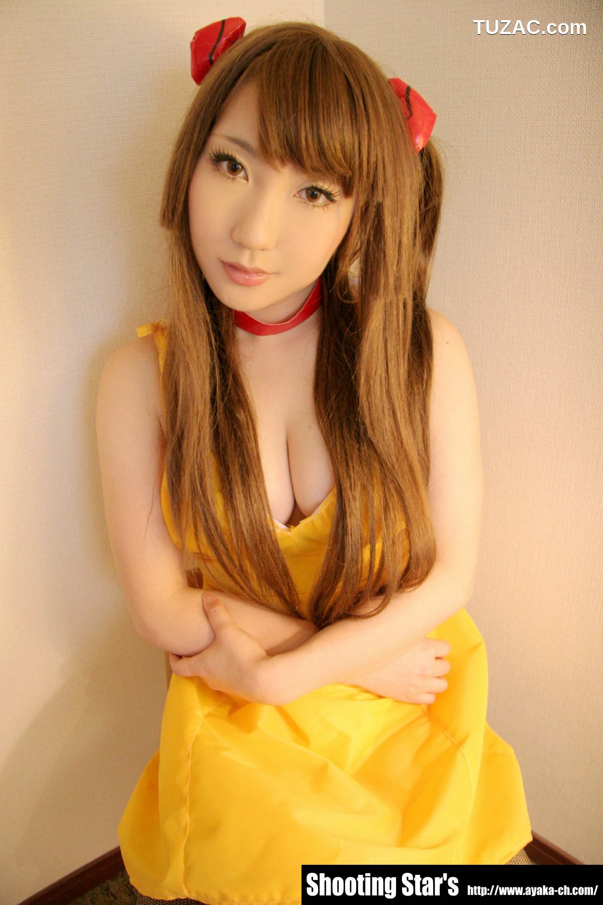 日本CosPlay_绫香 (Saku サク) 《新世紀エヴァンゲリオン》Souryuu Asuka Langley 惣流&middot;アスカ&middot;ラングレー 写真集[93P]