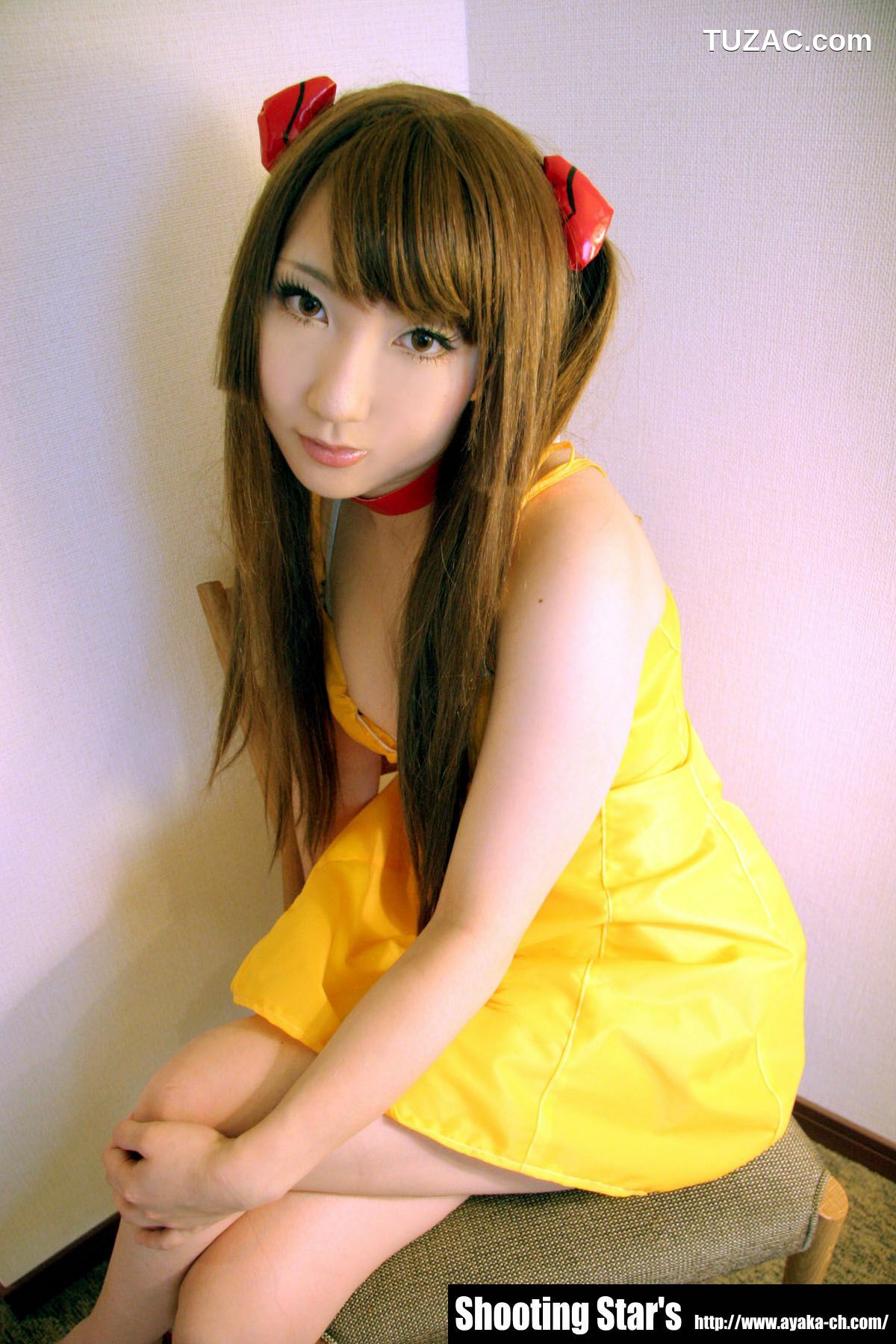 日本CosPlay_绫香 (Saku サク) 《新世紀エヴァンゲリオン》Souryuu Asuka Langley 惣流&middot;アスカ&middot;ラングレー 写真集[93P]