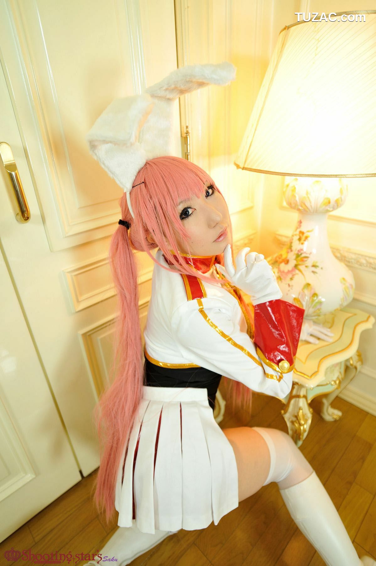 日本CosPlay_绫香 (Saku サク綾香) 《海猫鸣泣之时》谢丝塔45、00、410三姐妹 写真集