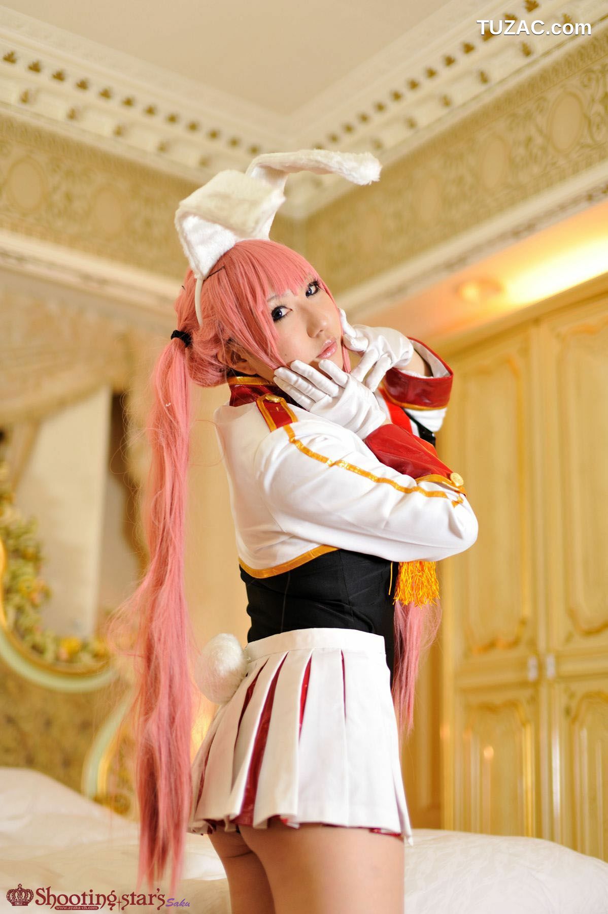日本CosPlay_绫香 (Saku サク綾香) 《海猫鸣泣之时》谢丝塔45、00、410三姐妹 写真集