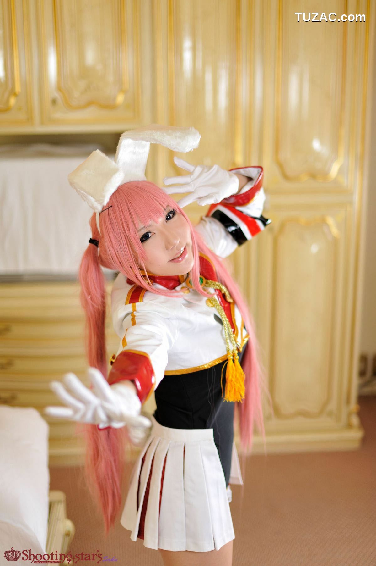 日本CosPlay_绫香 (Saku サク綾香) 《海猫鸣泣之时》谢丝塔45、00、410三姐妹 写真集