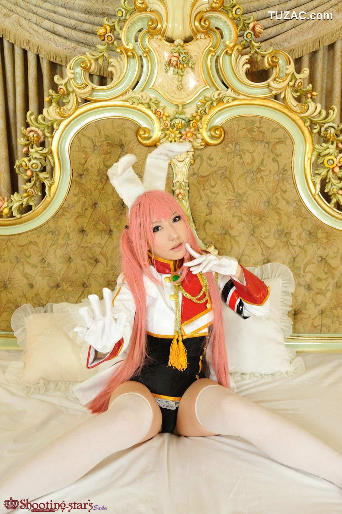 日本CosPlay_绫香 (Saku サク綾香) 《海猫鸣泣之时》谢丝塔45、00、410三姐妹 写真集
