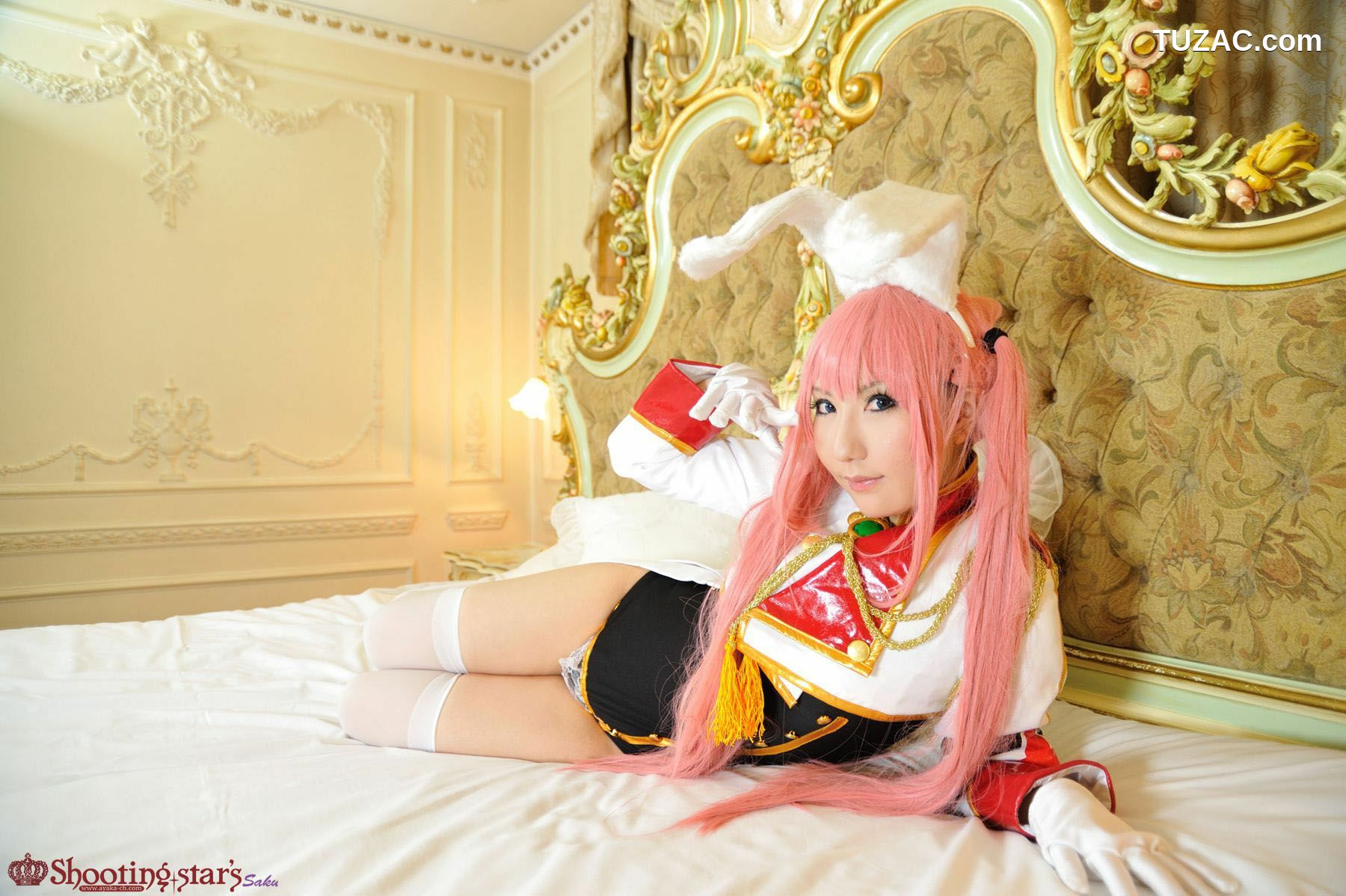 日本CosPlay_绫香 (Saku サク綾香) 《海猫鸣泣之时》谢丝塔45、00、410三姐妹 写真集
