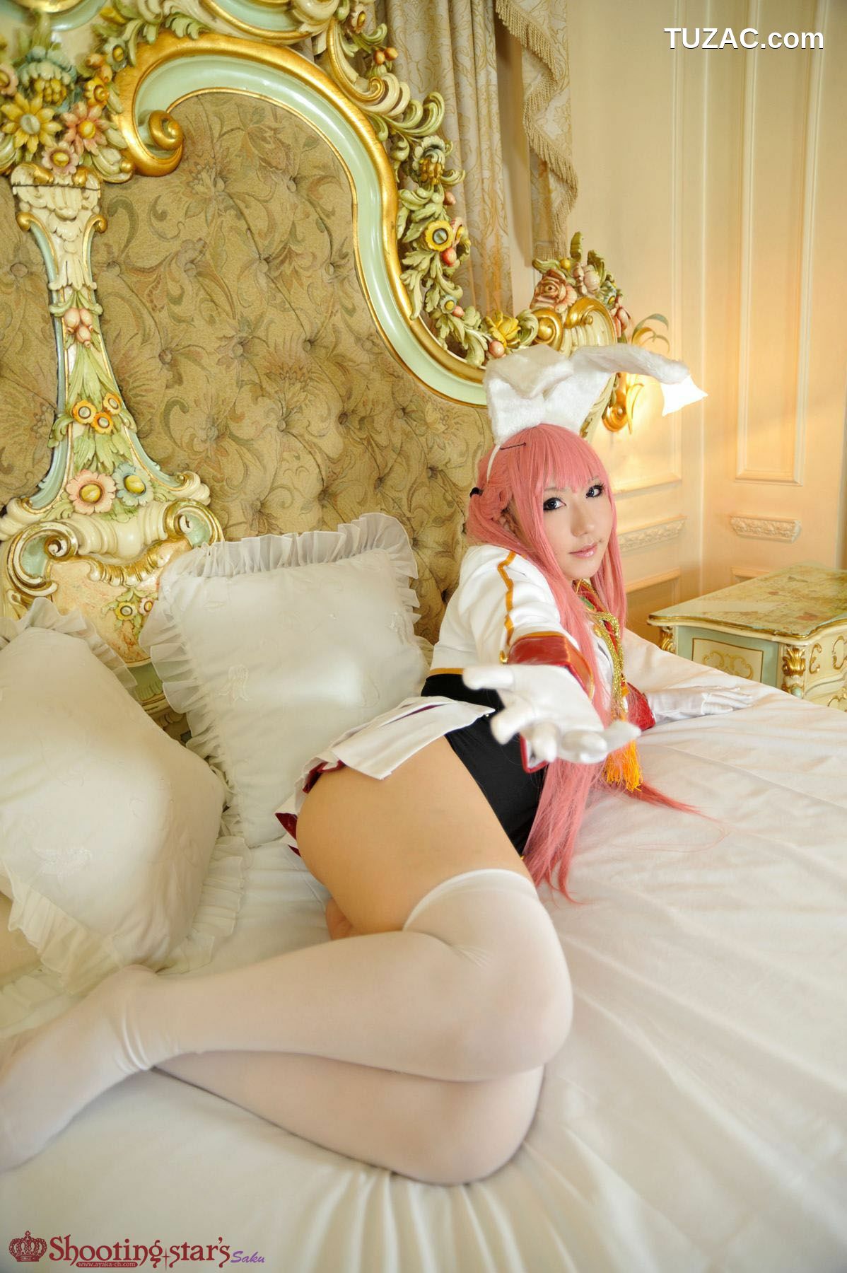 日本CosPlay_绫香 (Saku サク綾香) 《海猫鸣泣之时》谢丝塔45、00、410三姐妹 写真集