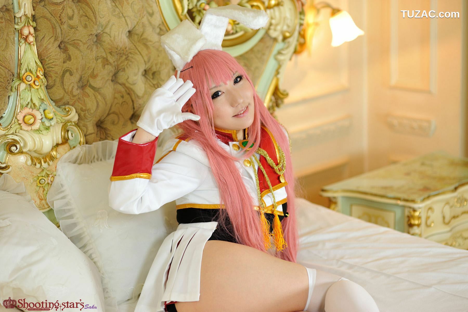 日本CosPlay_绫香 (Saku サク綾香) 《海猫鸣泣之时》谢丝塔45、00、410三姐妹 写真集