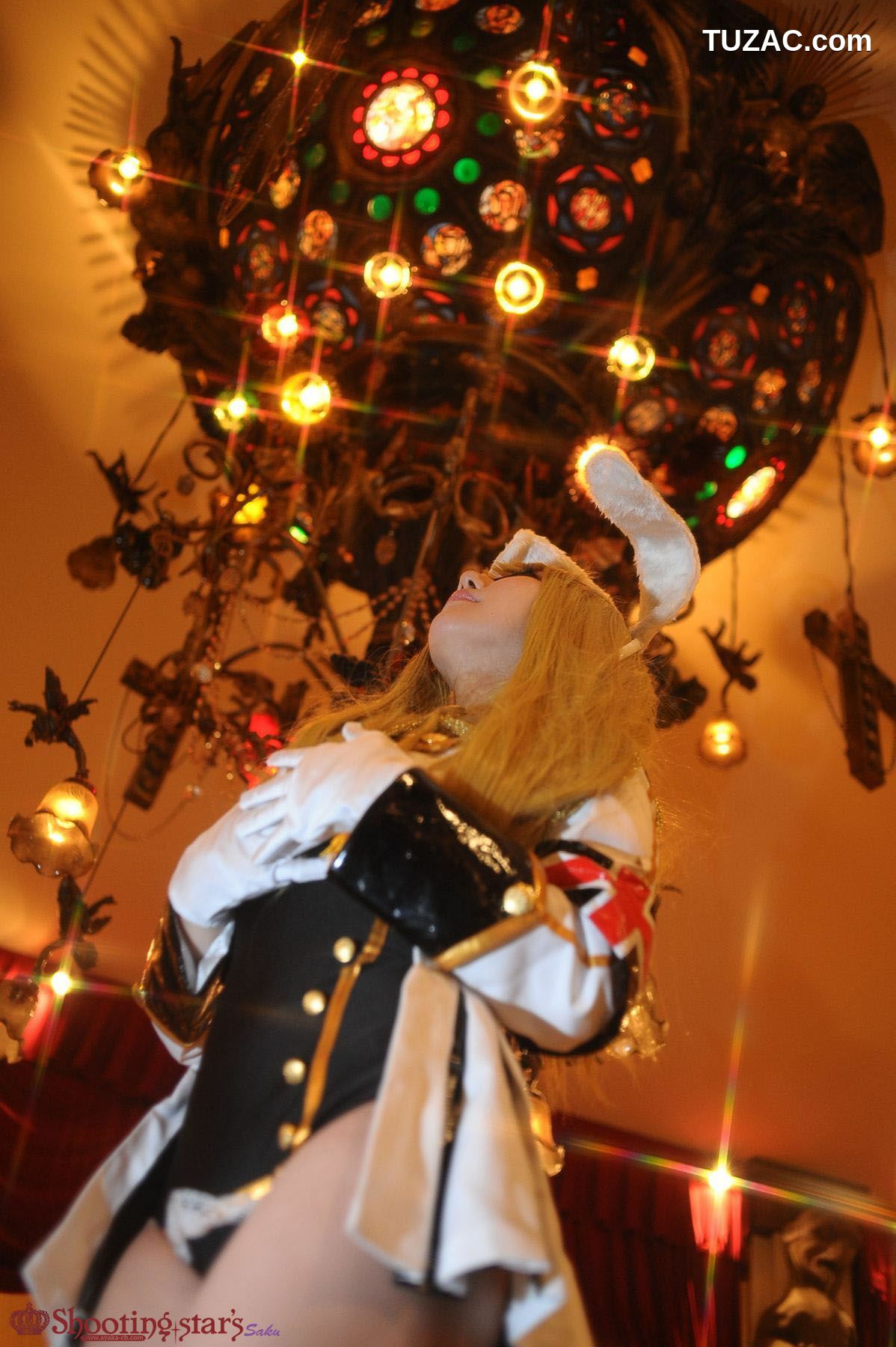 日本CosPlay_绫香 (Saku サク綾香) 《海猫鸣泣之时》谢丝塔45、00、410三姐妹 写真集