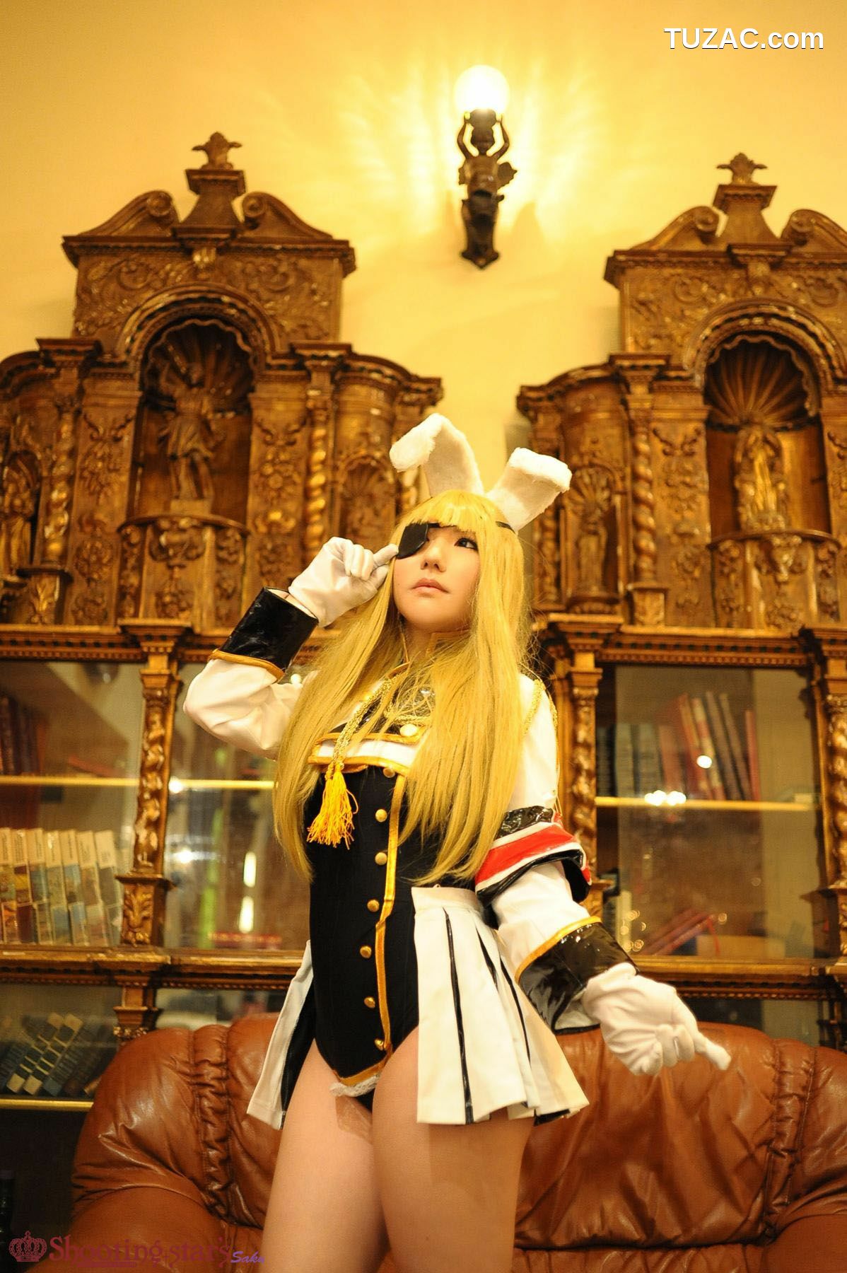 日本CosPlay_绫香 (Saku サク綾香) 《海猫鸣泣之时》谢丝塔45、00、410三姐妹 写真集