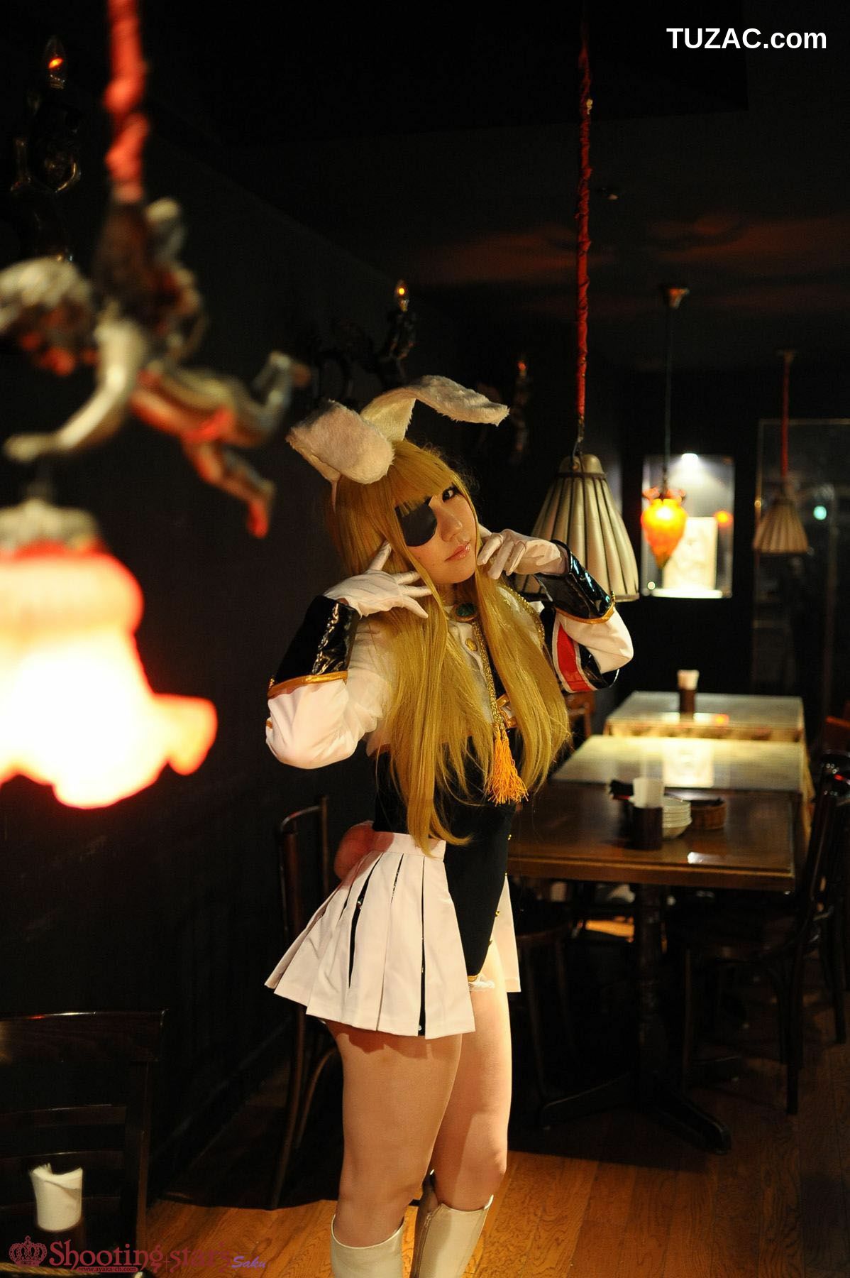 日本CosPlay_绫香 (Saku サク綾香) 《海猫鸣泣之时》谢丝塔45、00、410三姐妹 写真集