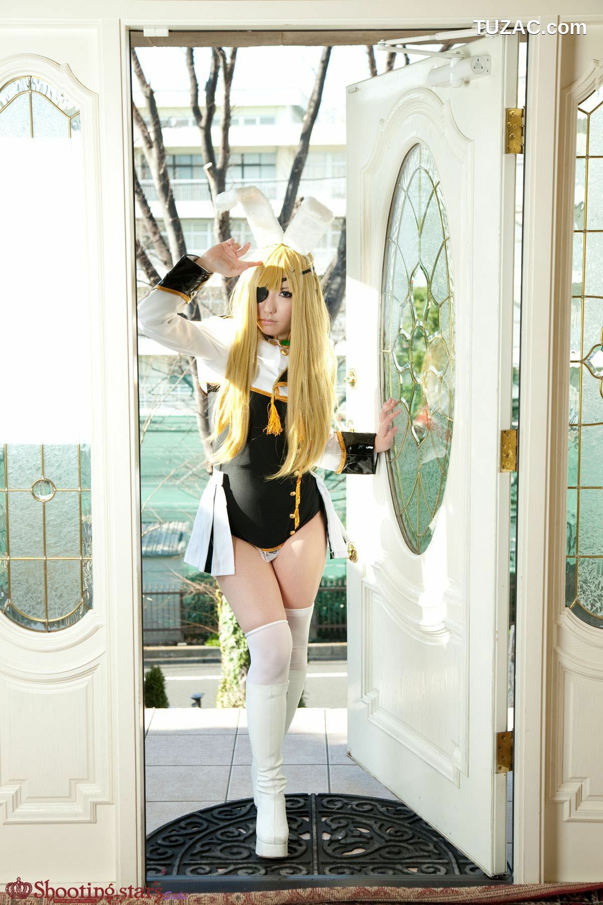 日本CosPlay_绫香 (Saku サク綾香) 《海猫鸣泣之时》谢丝塔45、00、410三姐妹 写真集