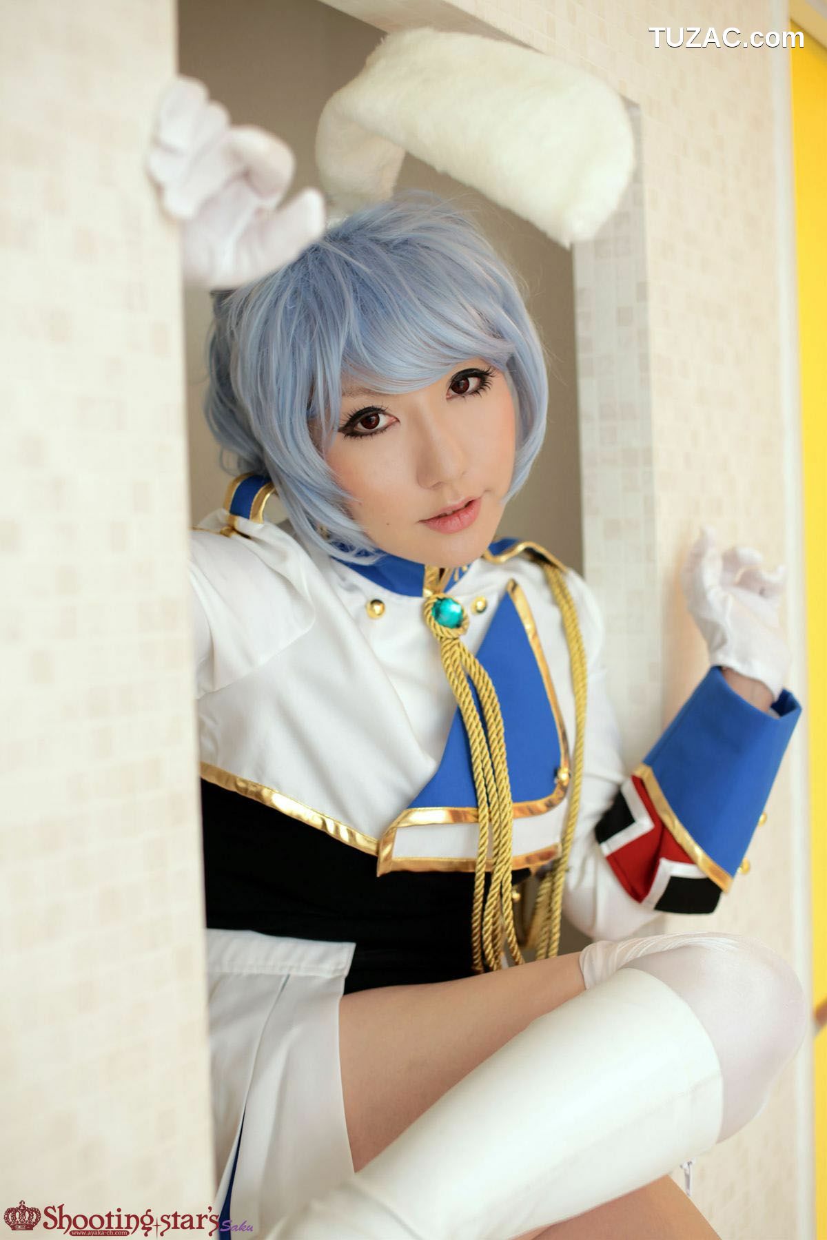 日本CosPlay_绫香 (Saku サク綾香) 《海猫鸣泣之时》谢丝塔45、00、410三姐妹 写真集