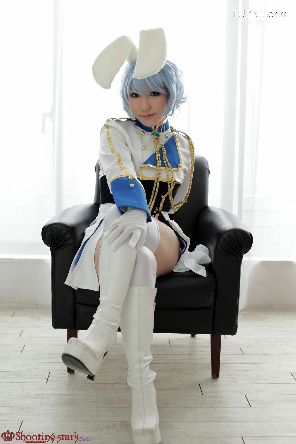 日本CosPlay_绫香 (Saku サク綾香) 《海猫鸣泣之时》谢丝塔45、00、410三姐妹 写真集