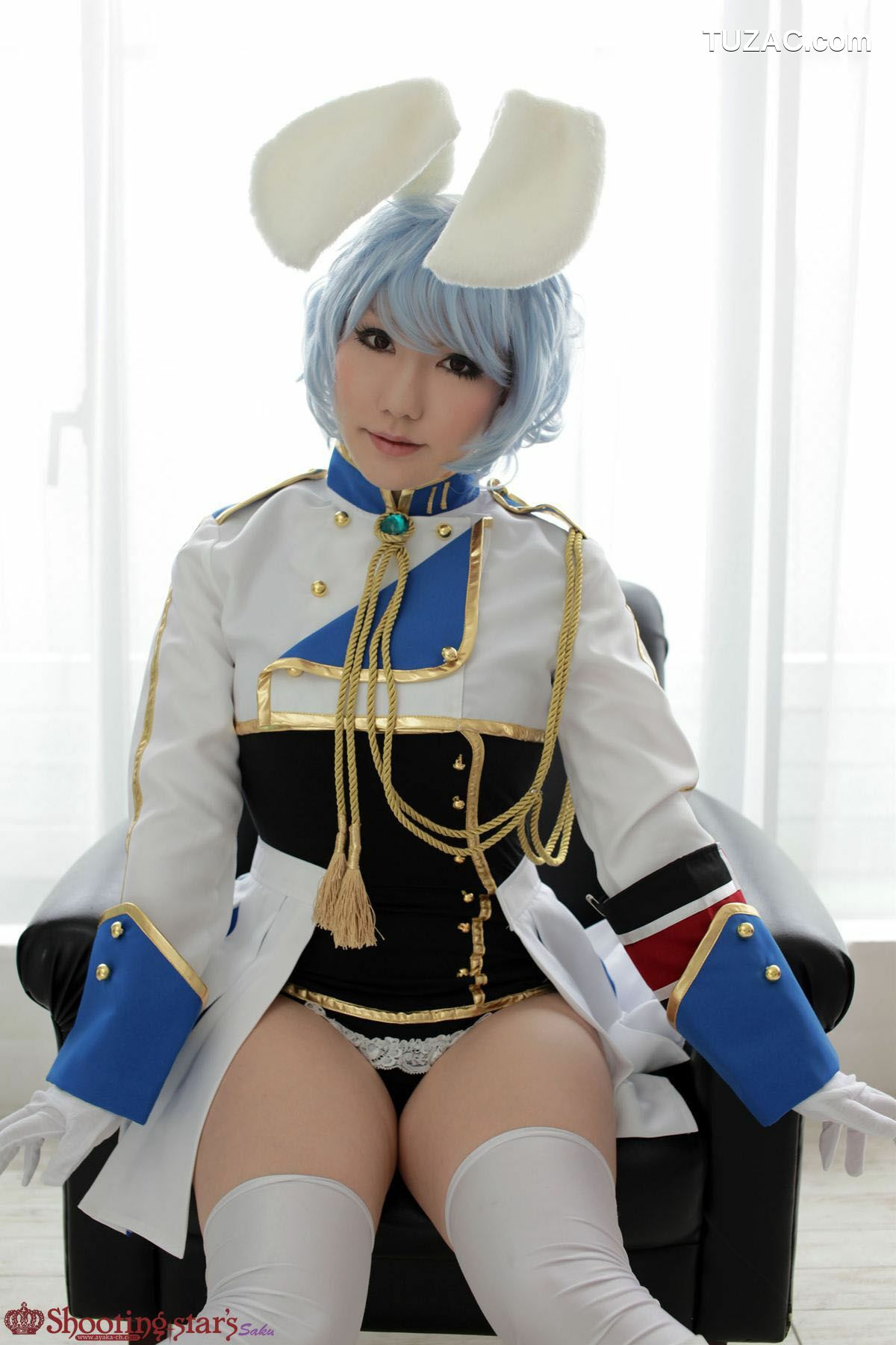 日本CosPlay_绫香 (Saku サク綾香) 《海猫鸣泣之时》谢丝塔45、00、410三姐妹 写真集