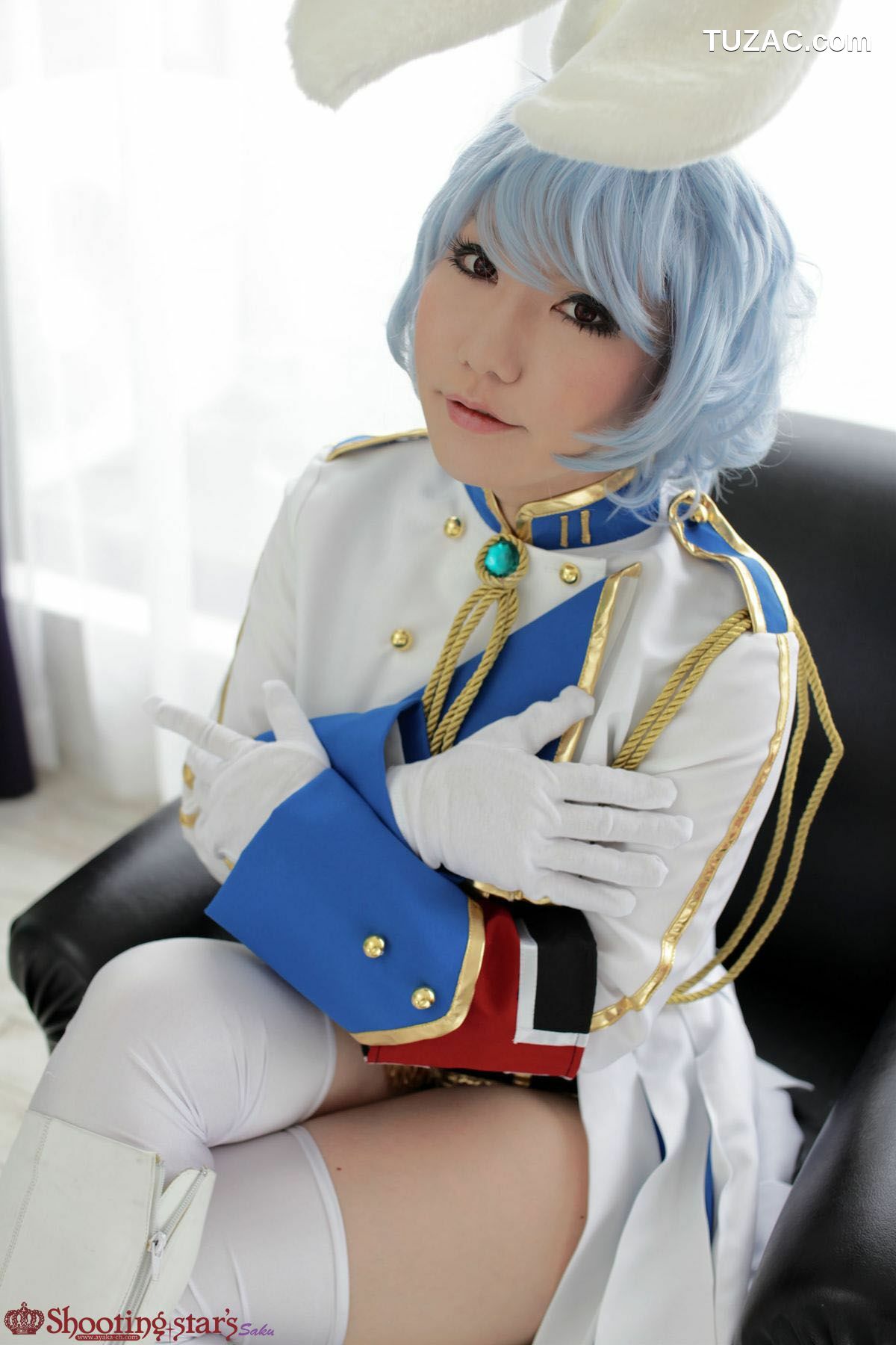 日本CosPlay_绫香 (Saku サク綾香) 《海猫鸣泣之时》谢丝塔45、00、410三姐妹 写真集