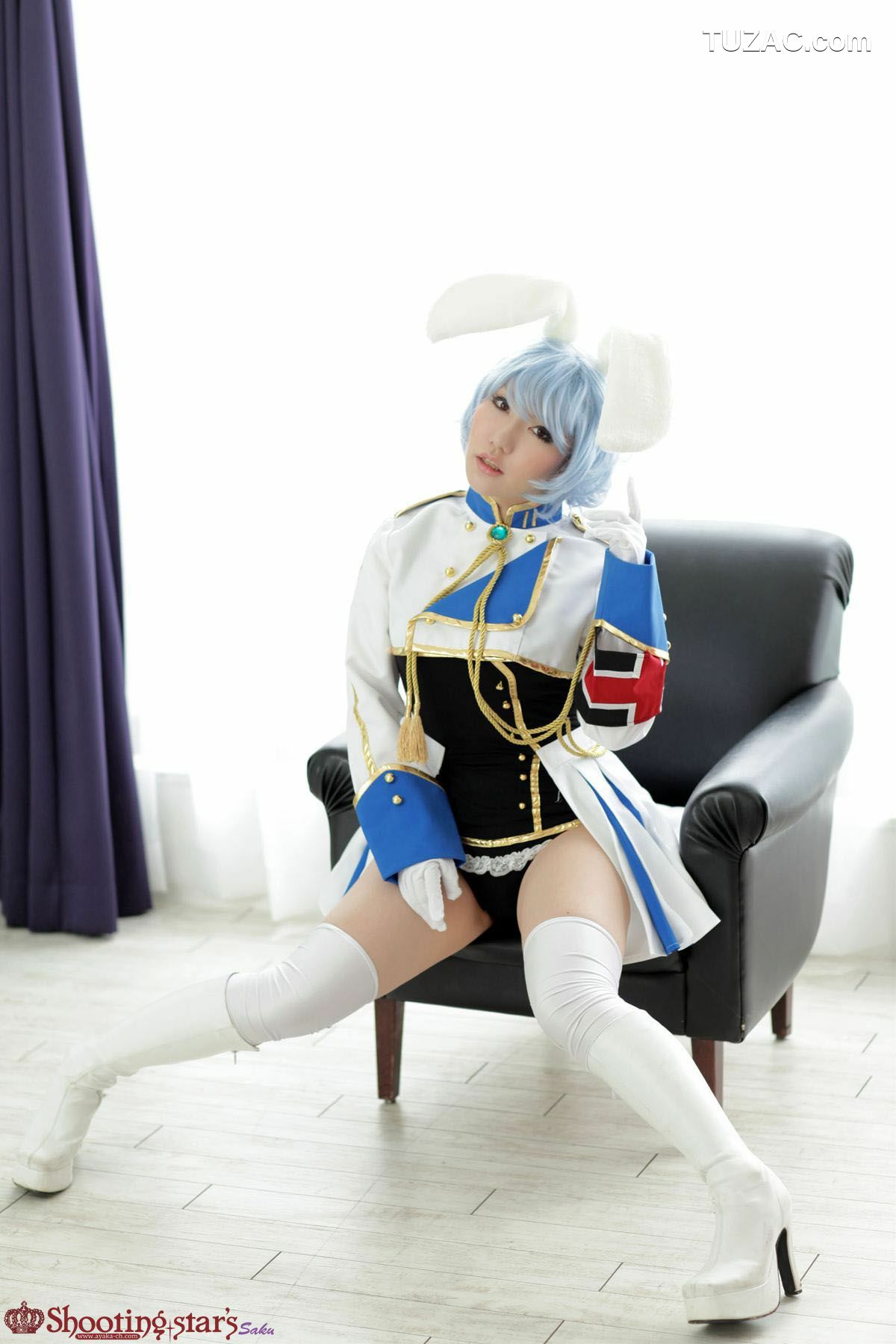 日本CosPlay_绫香 (Saku サク綾香) 《海猫鸣泣之时》谢丝塔45、00、410三姐妹 写真集