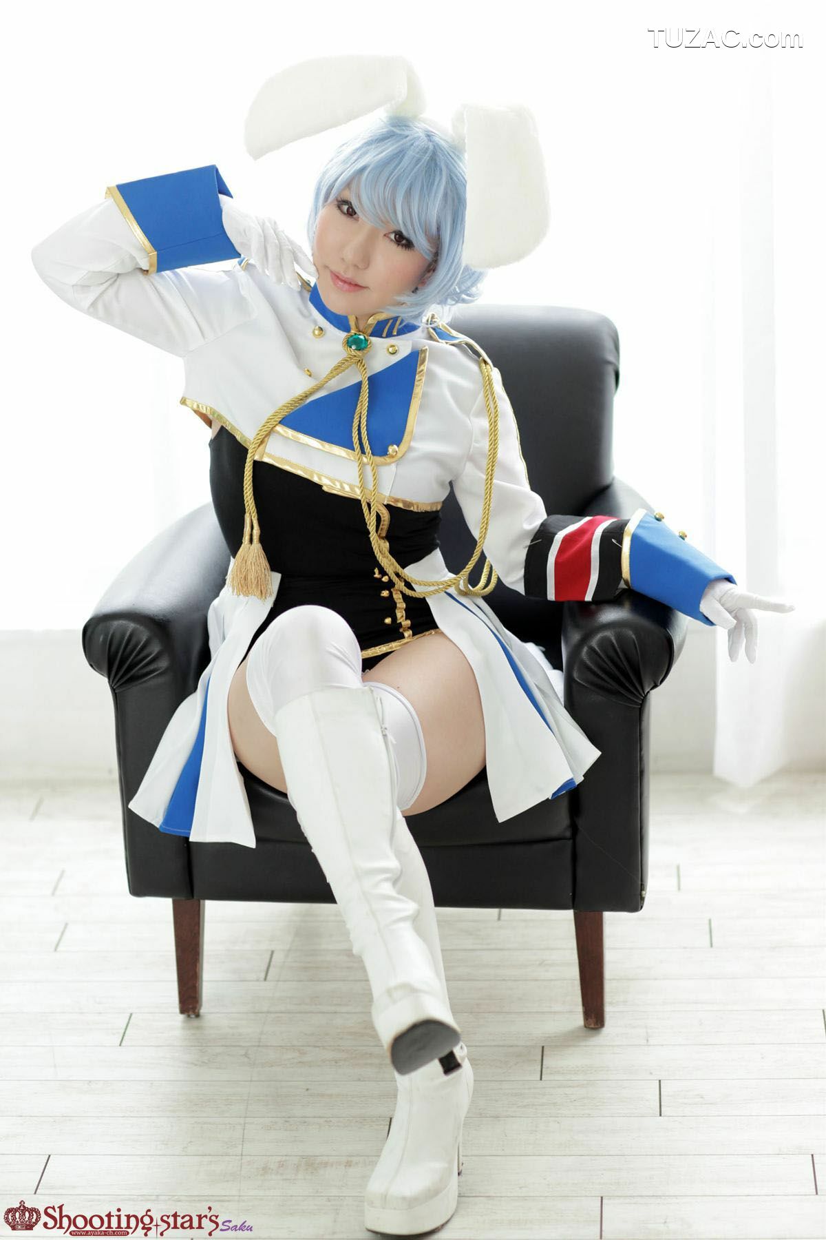 日本CosPlay_绫香 (Saku サク綾香) 《海猫鸣泣之时》谢丝塔45、00、410三姐妹 写真集