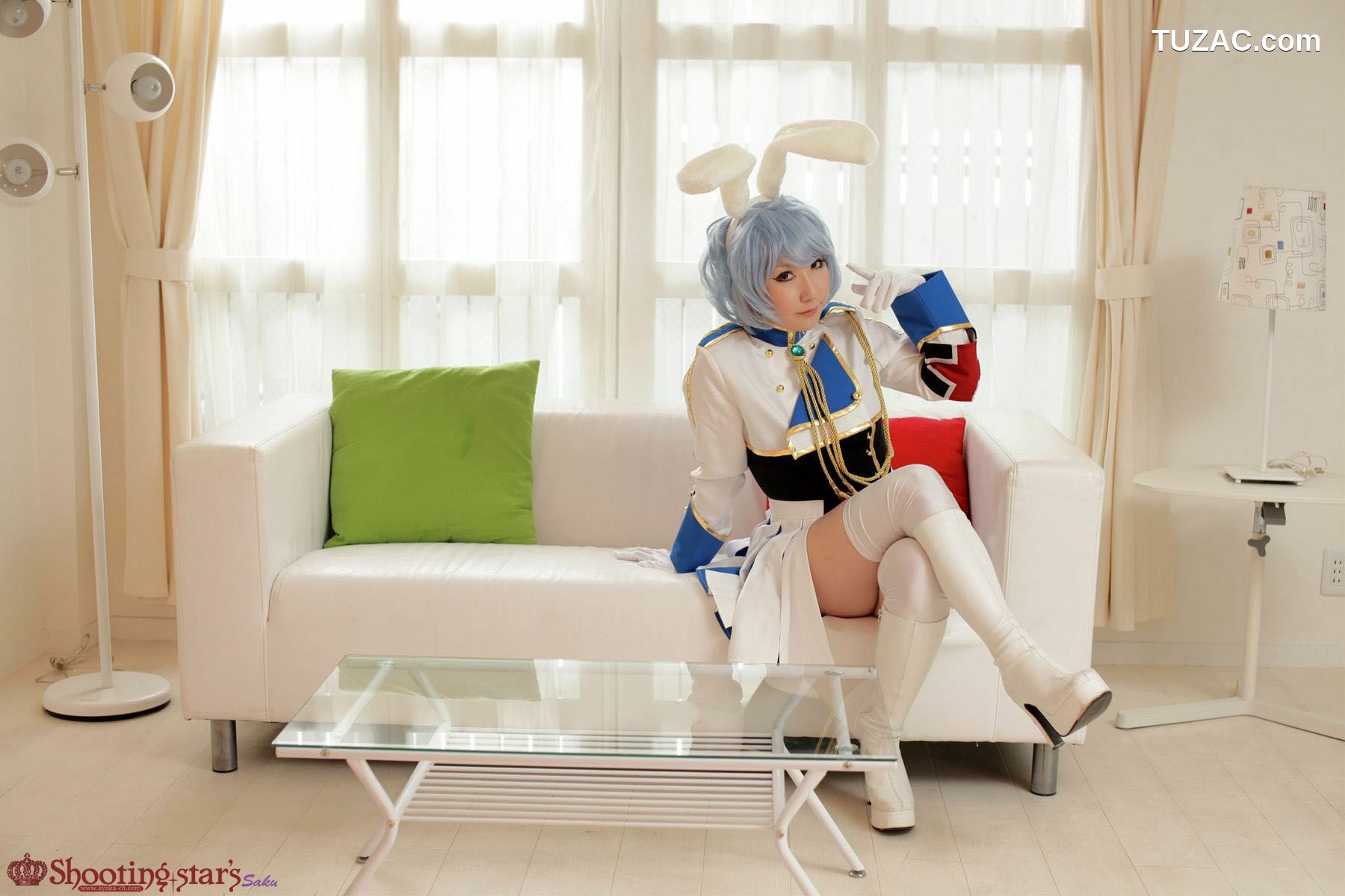 日本CosPlay_绫香 (Saku サク綾香) 《海猫鸣泣之时》谢丝塔45、00、410三姐妹 写真集
