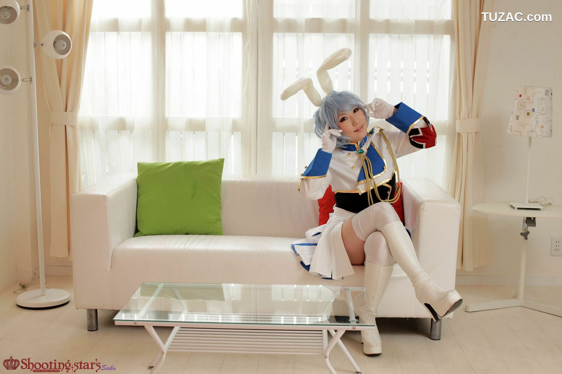 日本CosPlay_绫香 (Saku サク綾香) 《海猫鸣泣之时》谢丝塔45、00、410三姐妹 写真集