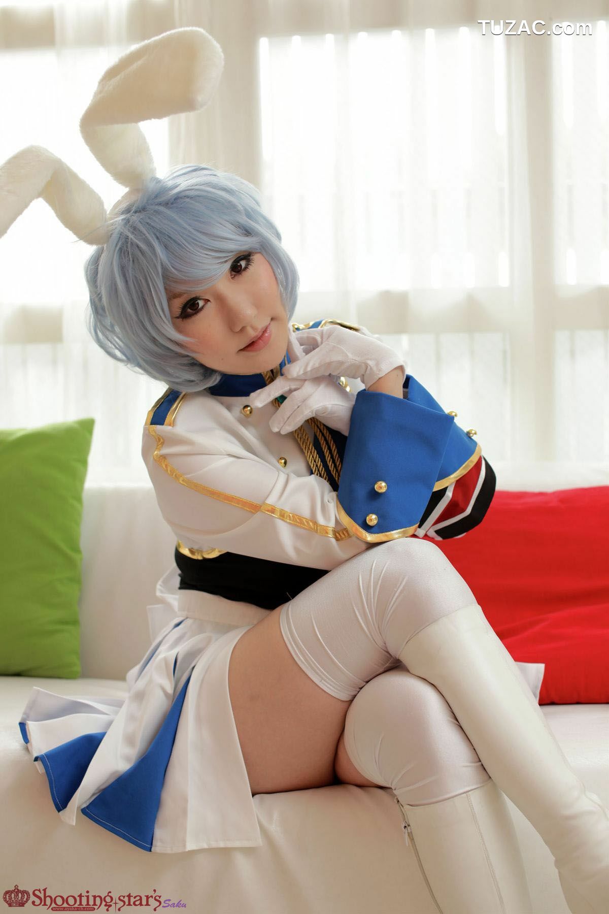 日本CosPlay_绫香 (Saku サク綾香) 《海猫鸣泣之时》谢丝塔45、00、410三姐妹 写真集