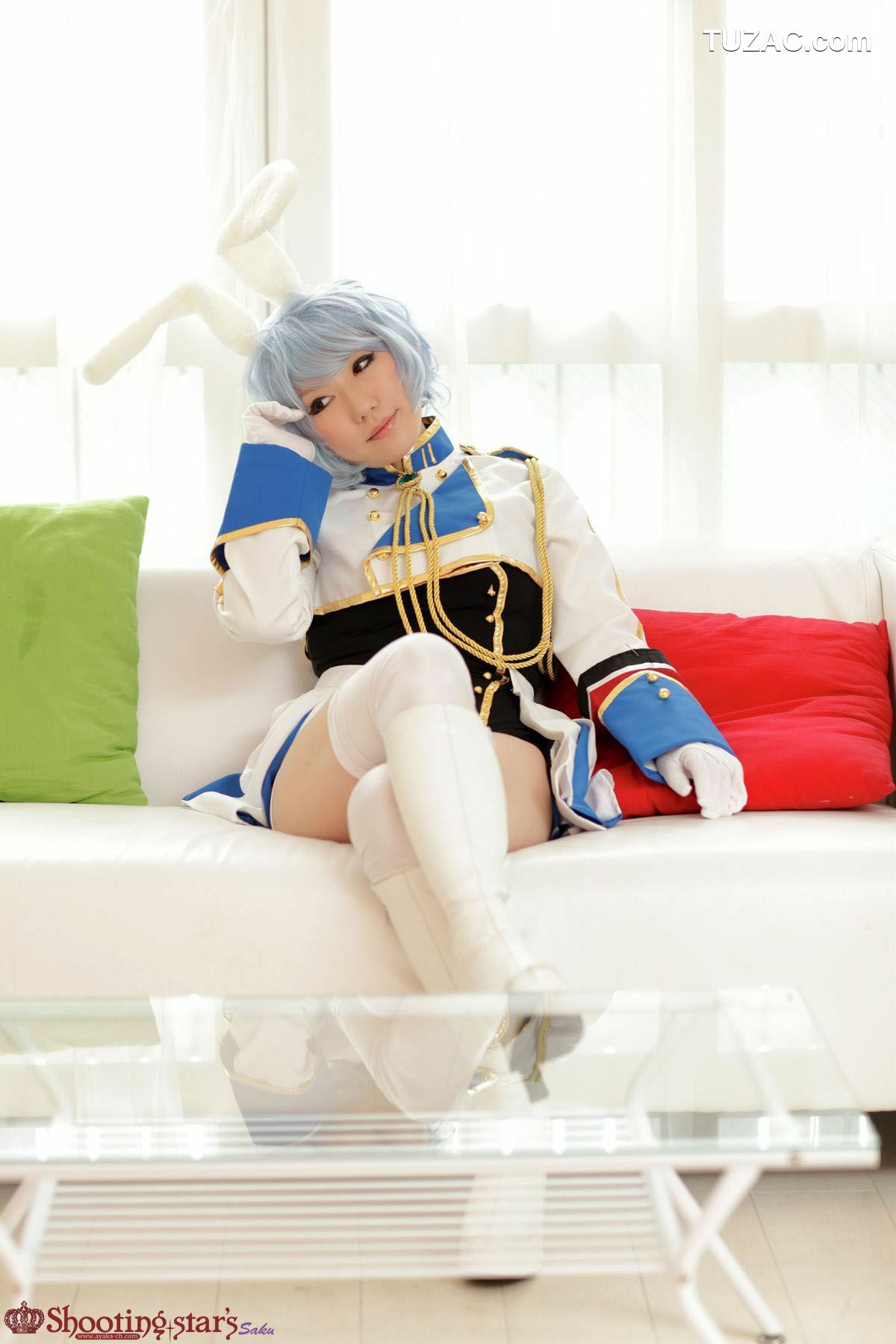 日本CosPlay_绫香 (Saku サク綾香) 《海猫鸣泣之时》谢丝塔45、00、410三姐妹 写真集