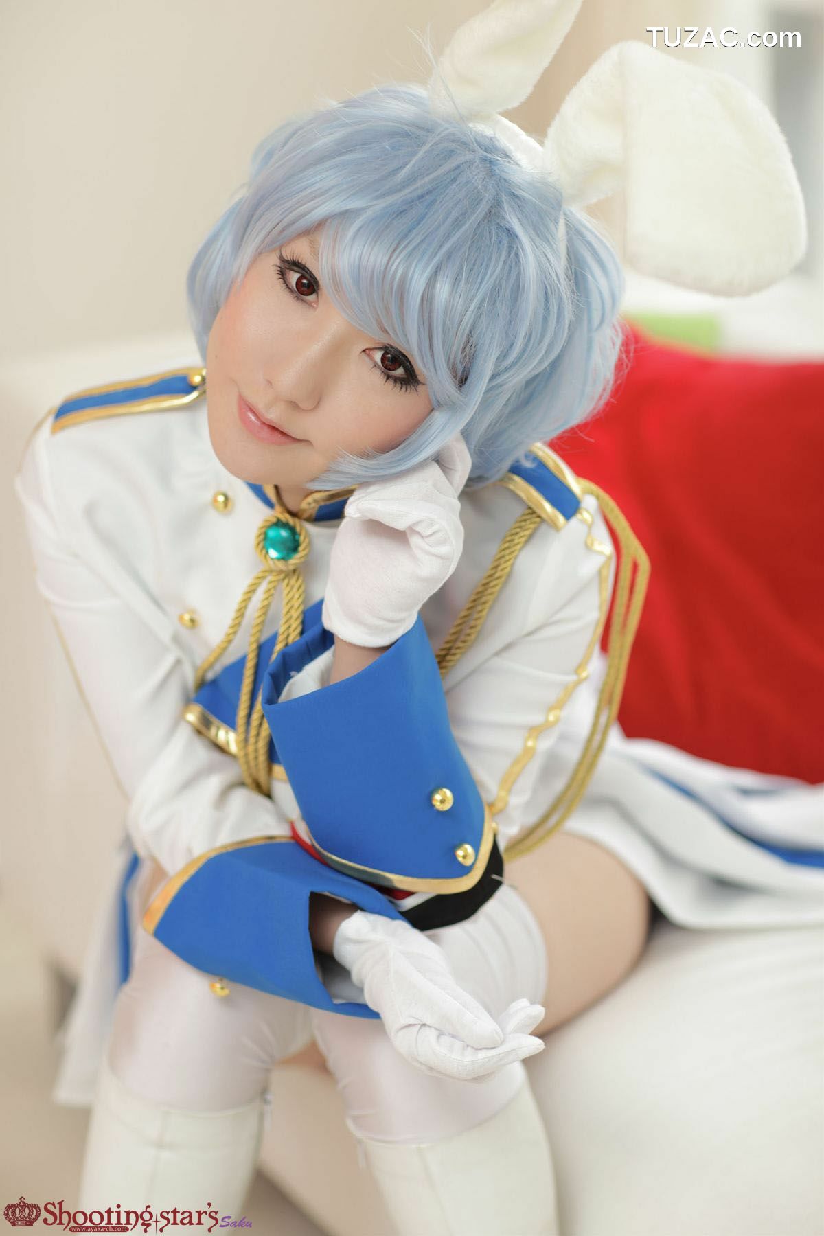 日本CosPlay_绫香 (Saku サク綾香) 《海猫鸣泣之时》谢丝塔45、00、410三姐妹 写真集