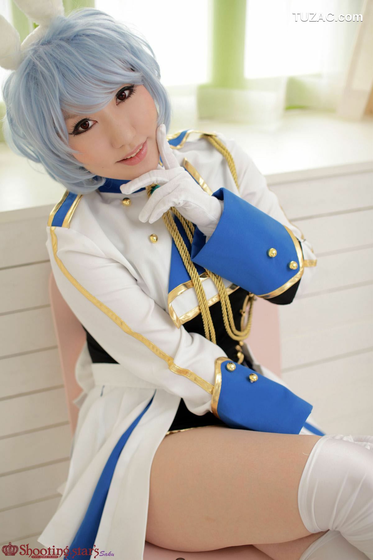 日本CosPlay_绫香 (Saku サク綾香) 《海猫鸣泣之时》谢丝塔45、00、410三姐妹 写真集