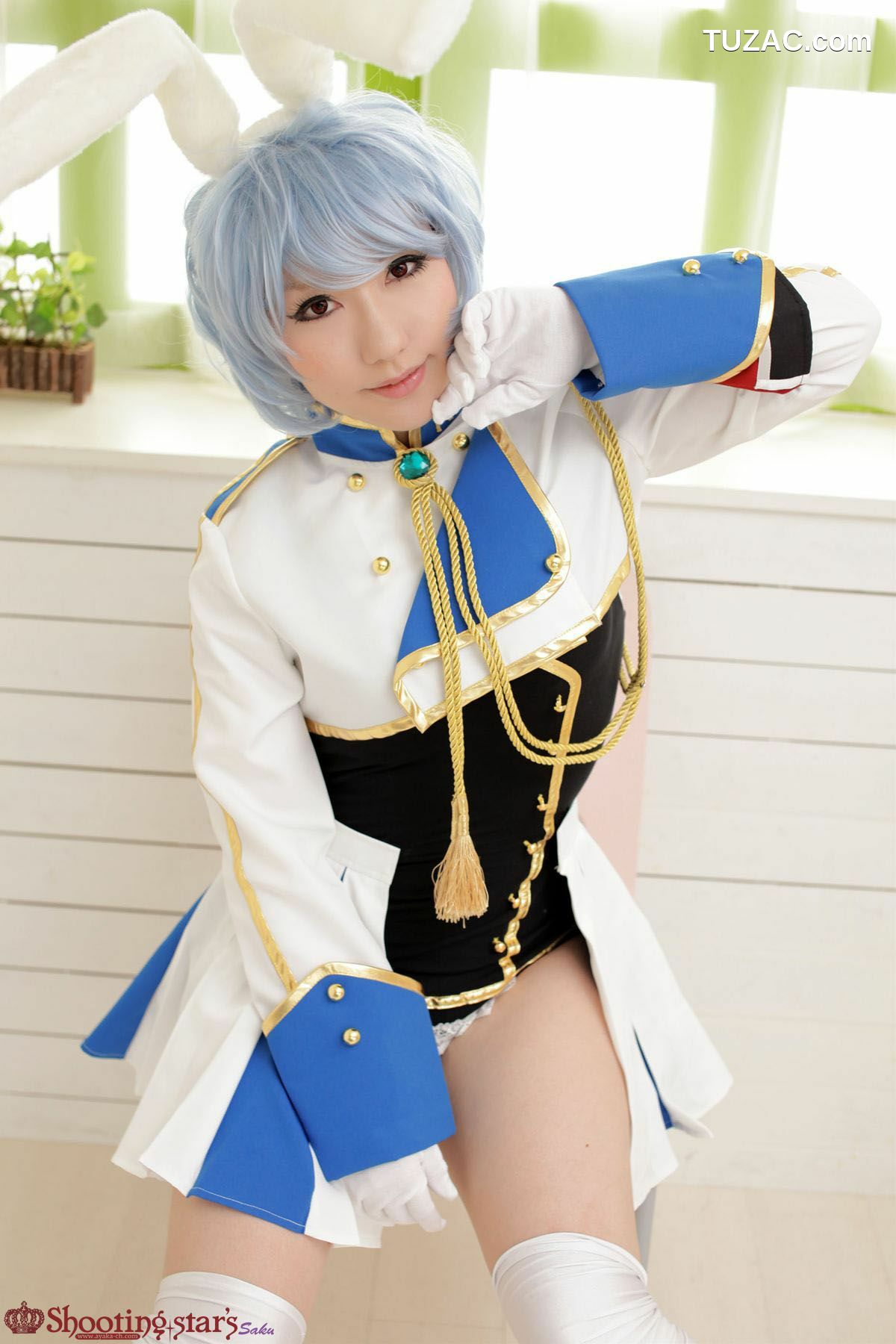 日本CosPlay_绫香 (Saku サク綾香) 《海猫鸣泣之时》谢丝塔45、00、410三姐妹 写真集