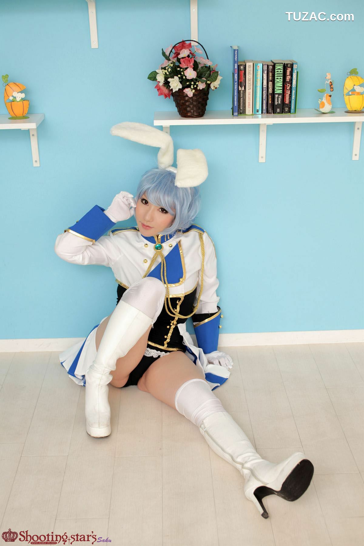 日本CosPlay_绫香 (Saku サク綾香) 《海猫鸣泣之时》谢丝塔45、00、410三姐妹 写真集