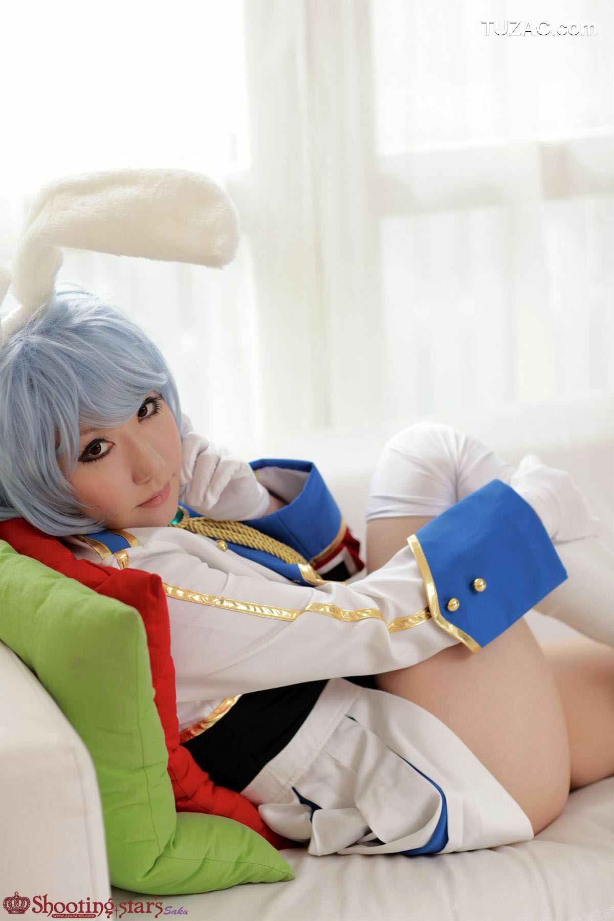 日本CosPlay_绫香 (Saku サク綾香) 《海猫鸣泣之时》谢丝塔45、00、410三姐妹 写真集