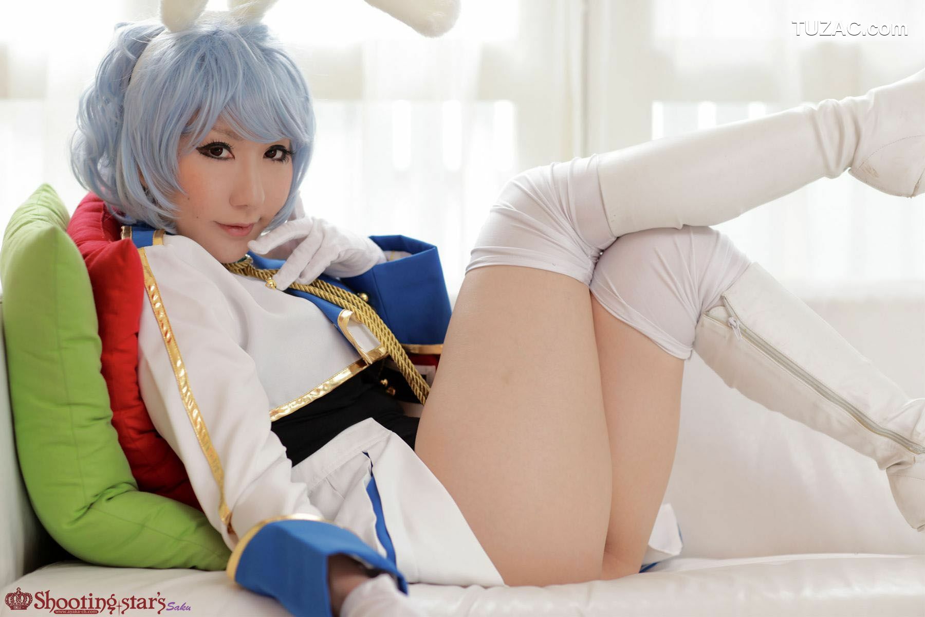 日本CosPlay_绫香 (Saku サク綾香) 《海猫鸣泣之时》谢丝塔45、00、410三姐妹 写真集