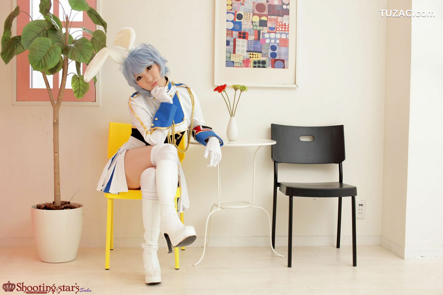 日本CosPlay_绫香 (Saku サク綾香) 《海猫鸣泣之时》谢丝塔45、00、410三姐妹 写真集