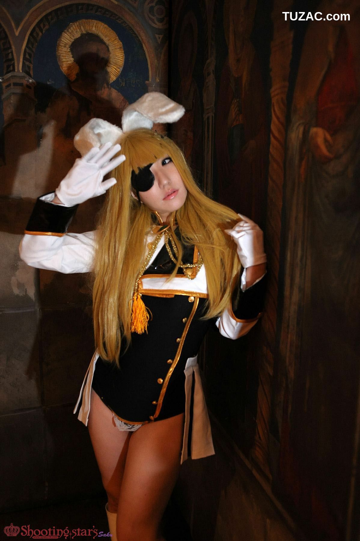 日本CosPlay_绫香 (Saku サク綾香) 《海猫鸣泣之时》谢丝塔45、00、410三姐妹 写真集