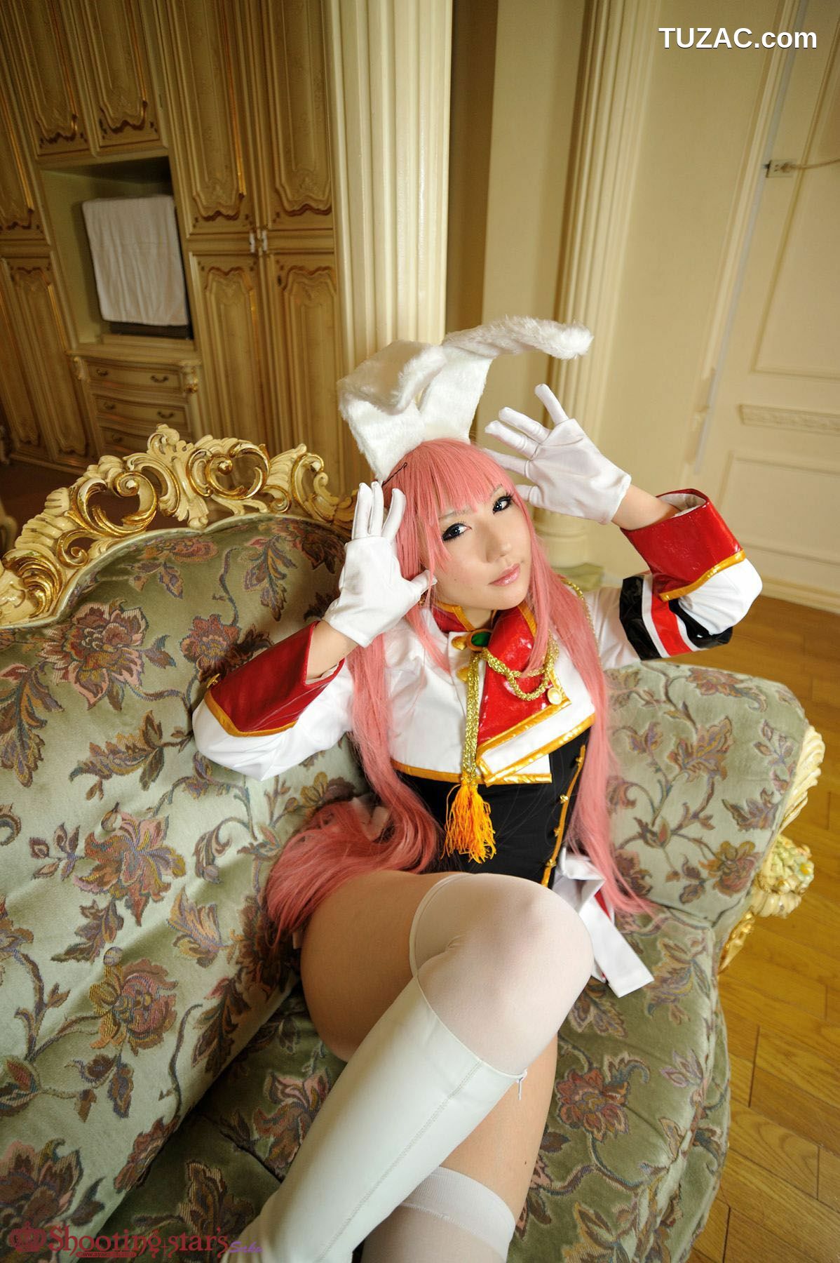 日本CosPlay_绫香 (Saku サク綾香) 《海猫鸣泣之时》谢丝塔45、00、410三姐妹 写真集